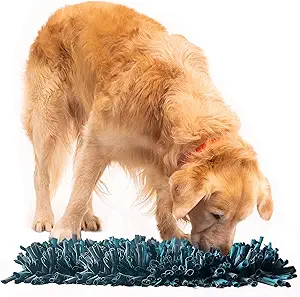 Snuffle Mat - Interactive Dog Toys for All-Sized Dogs 11"x17" - Slow Feeding, Smell Training, Reduces Boredom & Anxiety