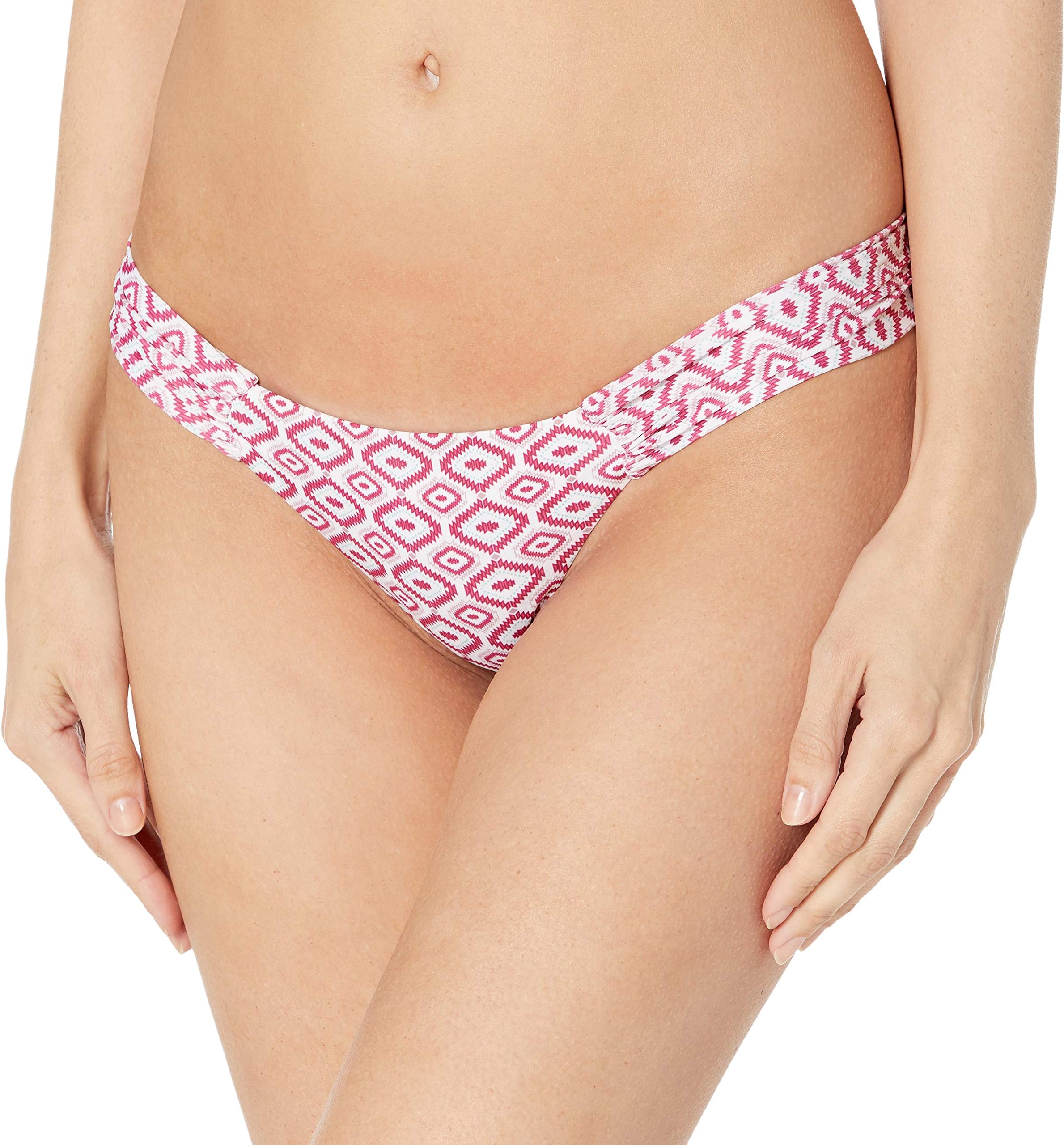 Ellejay Women's Brava Bikini Bottom with Flattering Side Scrunch