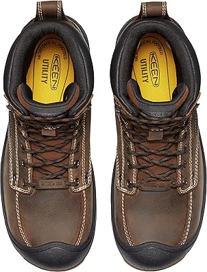 KEEN Utility Men's Fort Wayne 6 Waterproof Composite Toe Wedge Work Boots