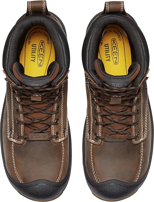 KEEN Utility Men's Fort Wayne 6 Waterproof Composite Toe Wedge Work Boots
