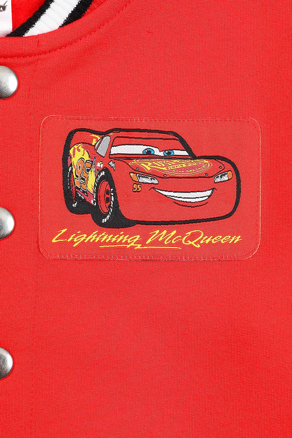 Disney Cars Varsity Bomber Lightning McQueen Veste de baseball pour enfants