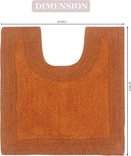 Miniatura 9 de Home Weavers Luxury Collection - Juego de alfombras de baño de 100 % algodón reversible, lavables, algodón suave, extra suave y absorbente, juego de