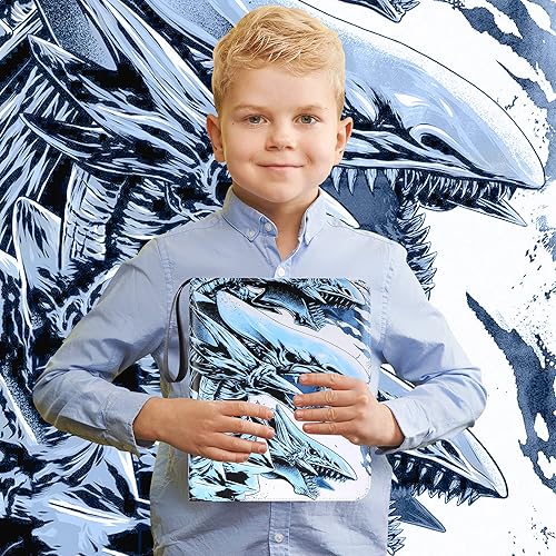 Miniatura 8 de Álbum de tarjetas coleccionables para tarjetas Yu-Gi-Oh libro de 9 bolsillos con mangas compatible con tarjetas Yugioh capacidad para más de 720