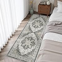 Vista 54 de Madane Alfombra Pasillera Lavable - Alfombras Pasilleras 2x6 para Pasillos de 6 Pies Antideslizante Vintage Alfombra Pasillera de Cocina