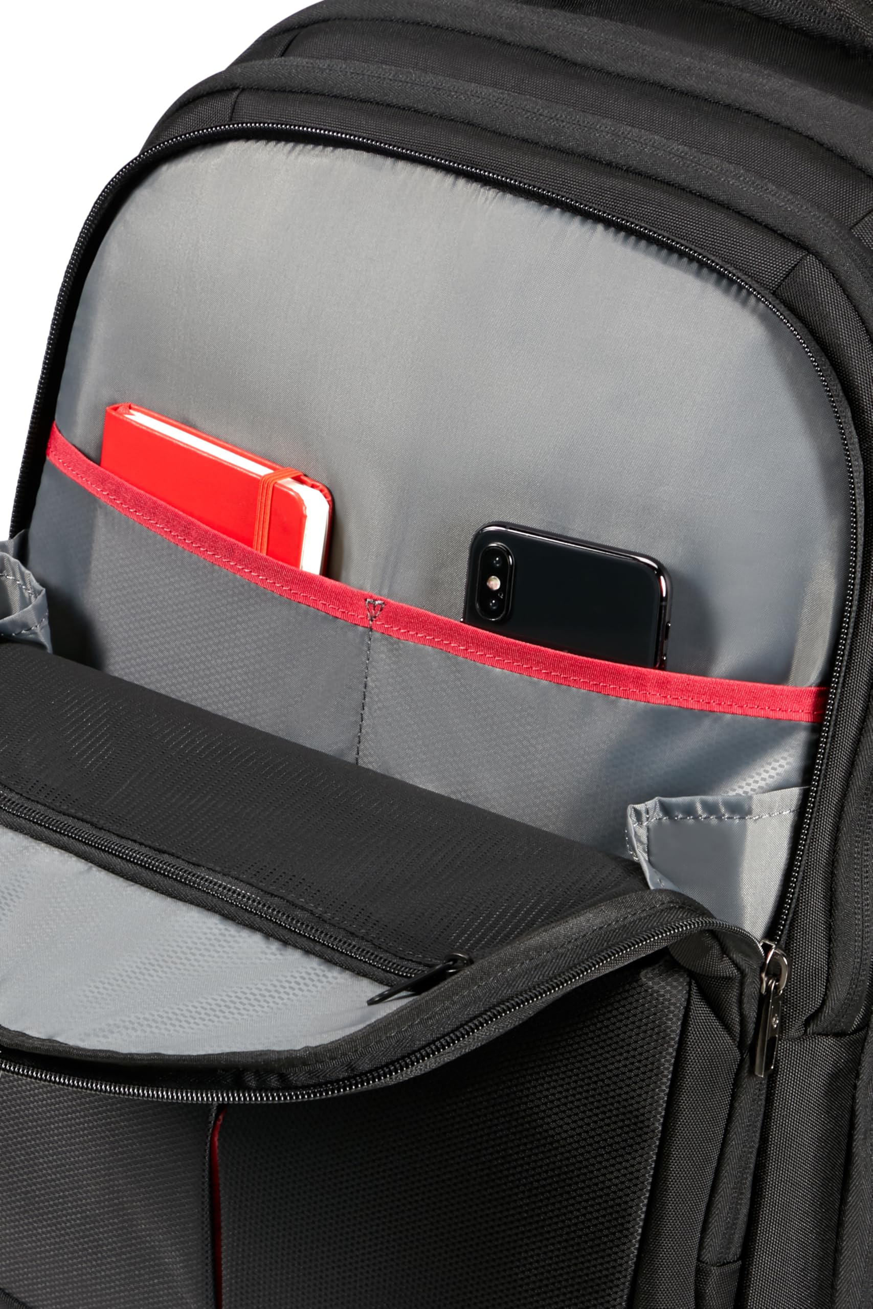 Samsonite GUARDIT 3.0 - Sac à dos à roulettes pour ordinateur portable, 48 cm, 29L, Noir (Black)