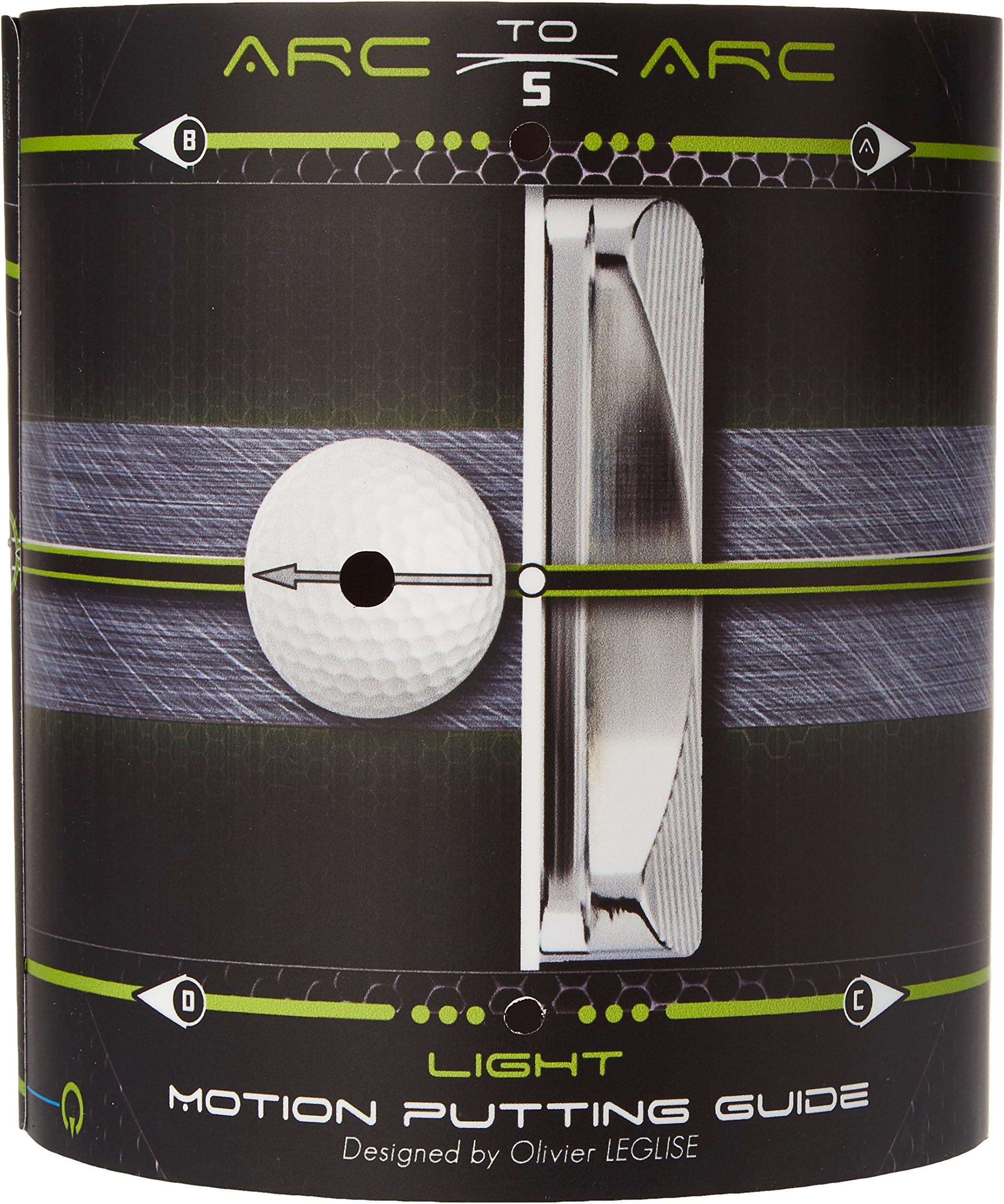 Arc To 5 Wparc - Golf Putting Mat Size: Light