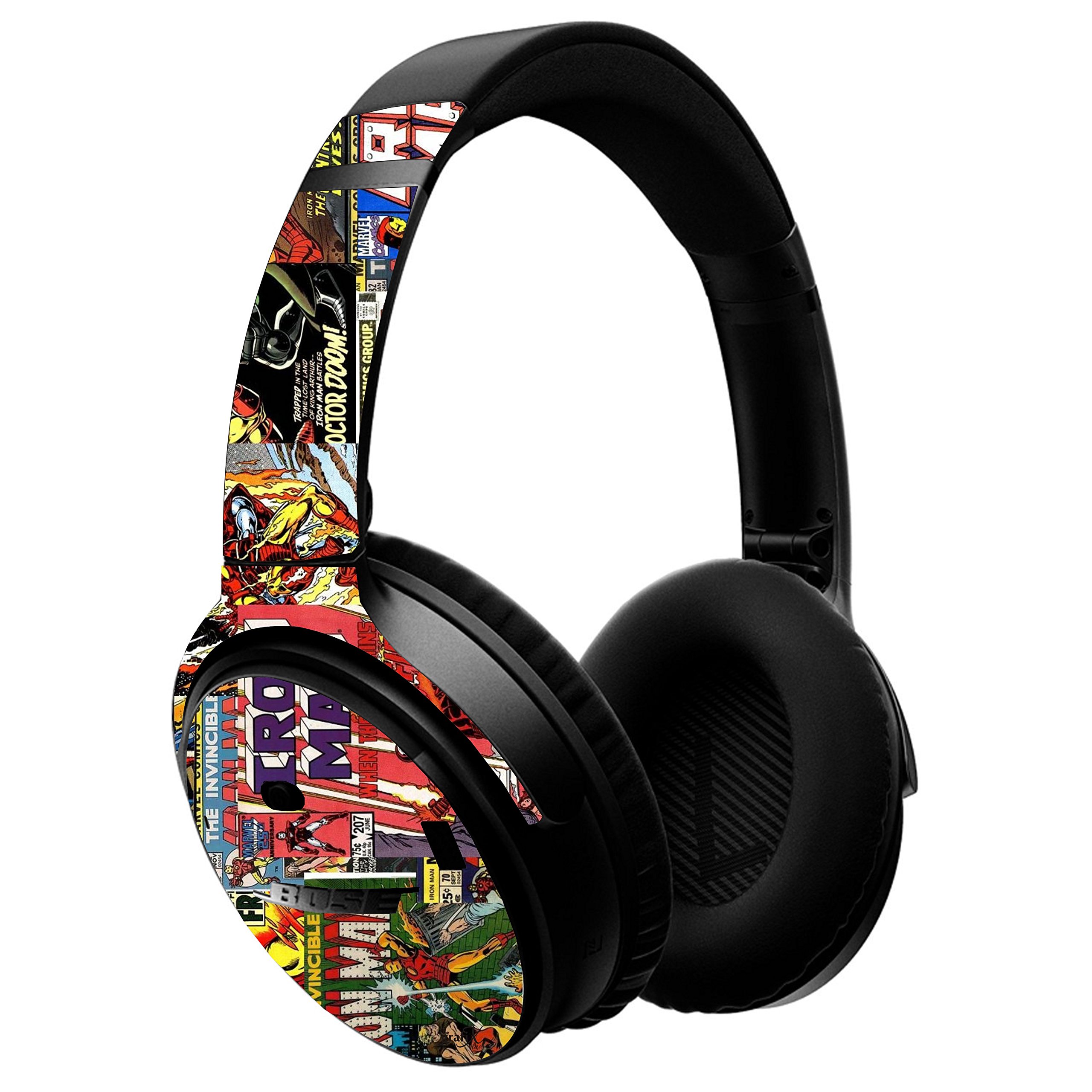 the grafix studio Comics Superhero Bose QC35 Headphones stickers/skin/wrap bs7