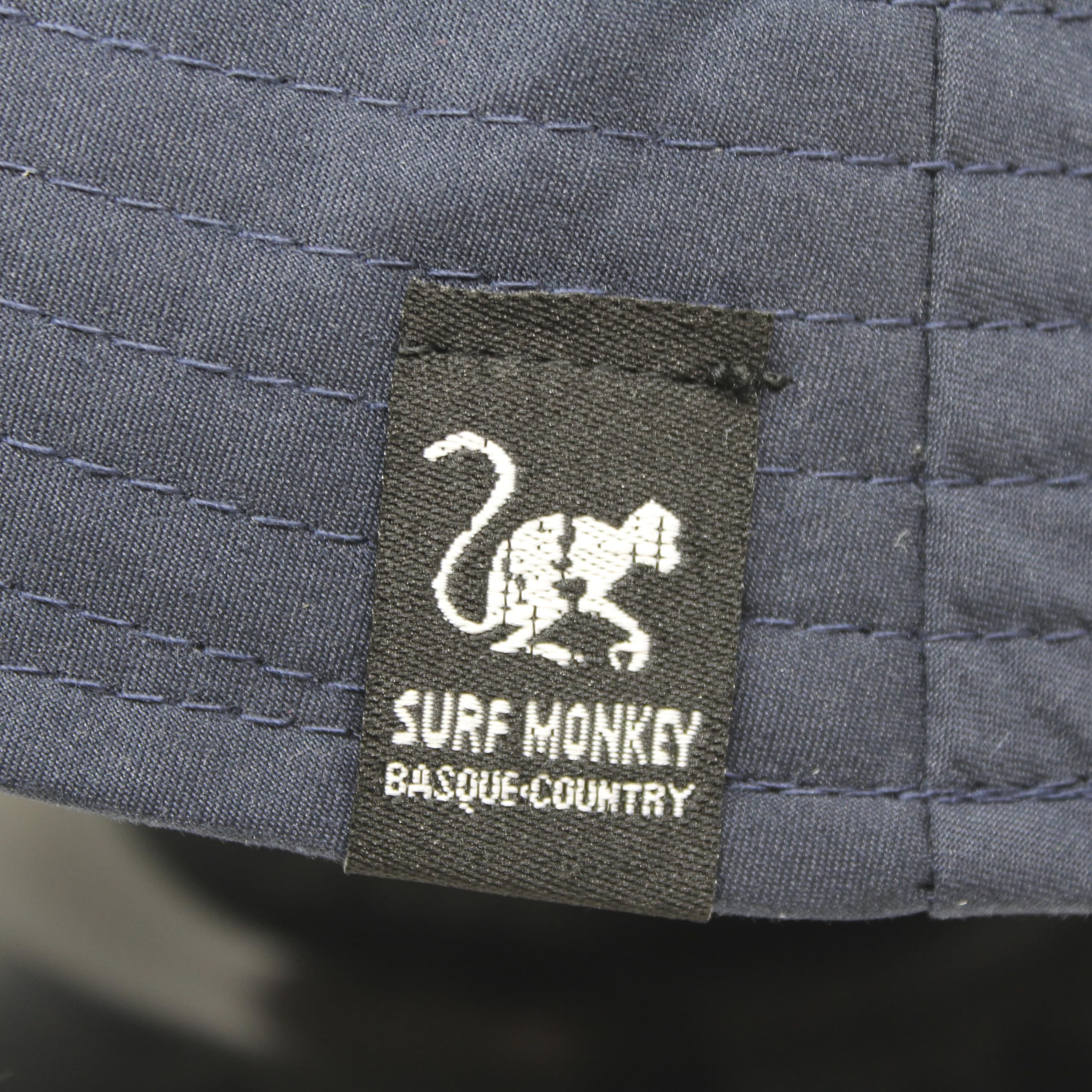 Surf Monkey Bucket Hat Gorro de Pescador Hombre/Mujer sin Cuerda - regulador de tamaño