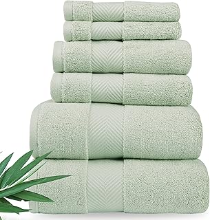 Ultra Soft & Plush Viscose from Bamboo Bath Towels - 700 GSM Luxury Bath...