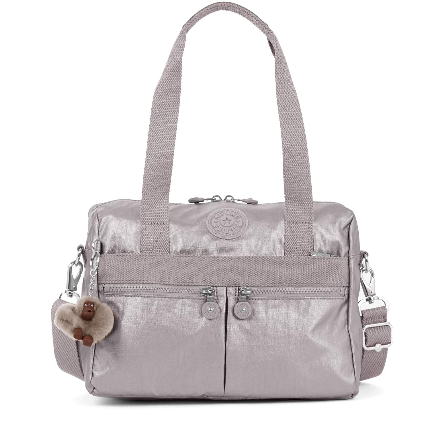 Kipling Klara Metallic Satchel Amazon.in Fashion
