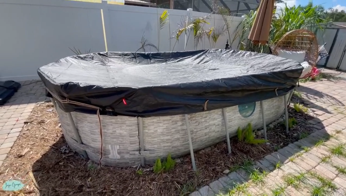 Amazon.com : QH.HOME 16x32 Ft Rectangular Pool Cover for Bestway