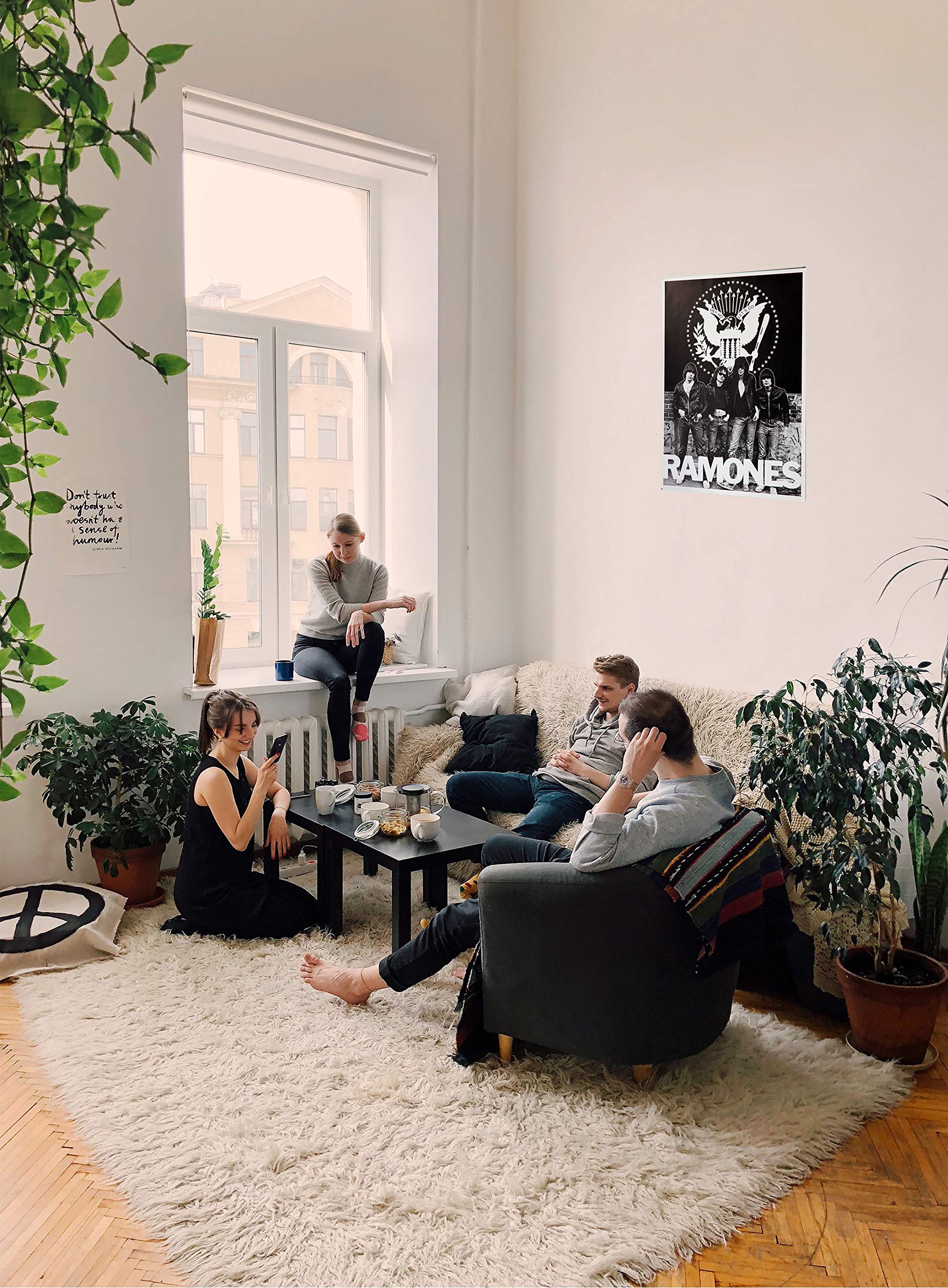 Premium Poster/Plakat | DIN A1 | Wanddeko | Live Konzert Veranstaltung » The Ramones - Hey Ho - Let´s Go, 1991 «