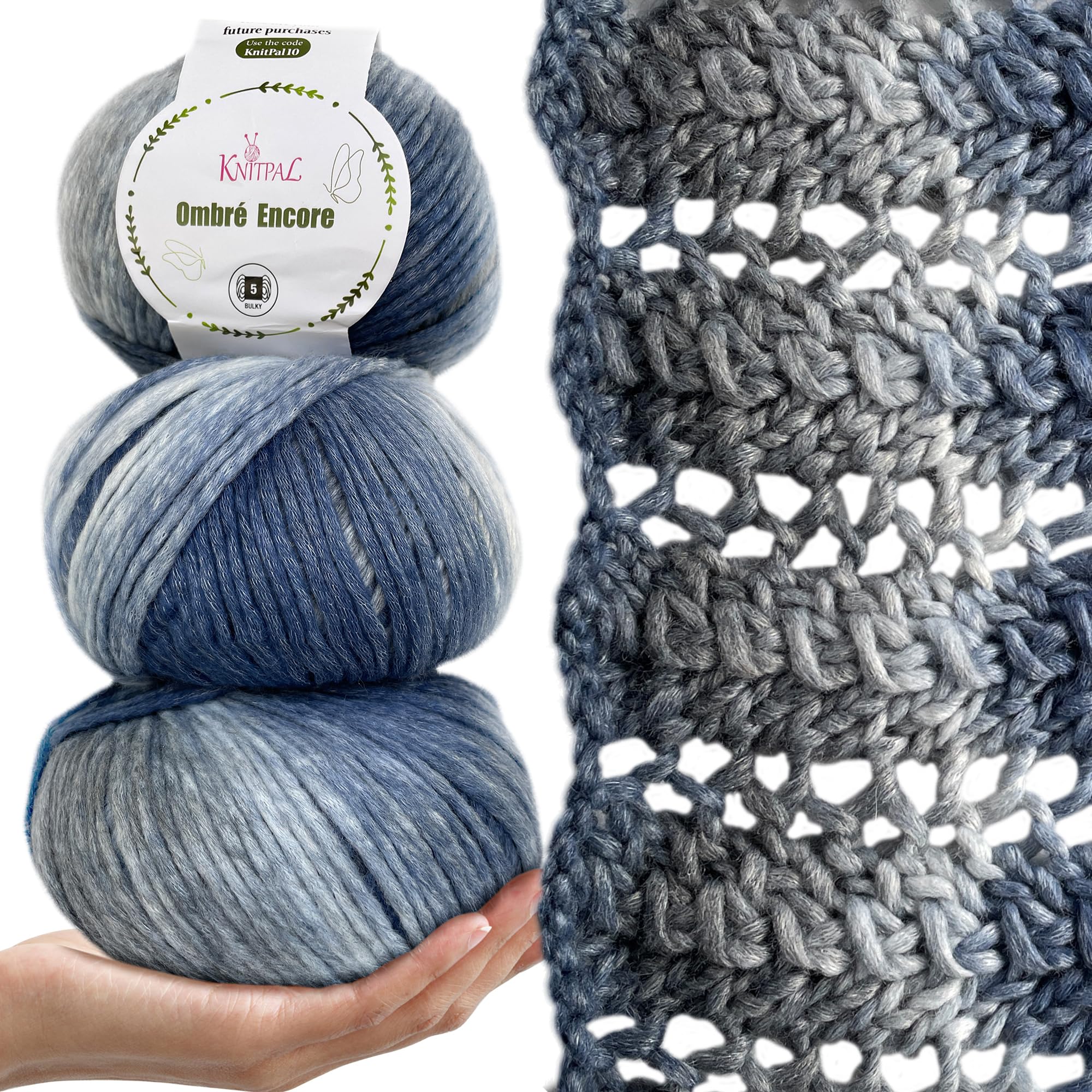 KnitPal Ombre-Encore Chunky Ombre Yarn