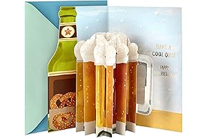 Hallmark Paper Wonder Pop Up Father's Day Card (Beer)