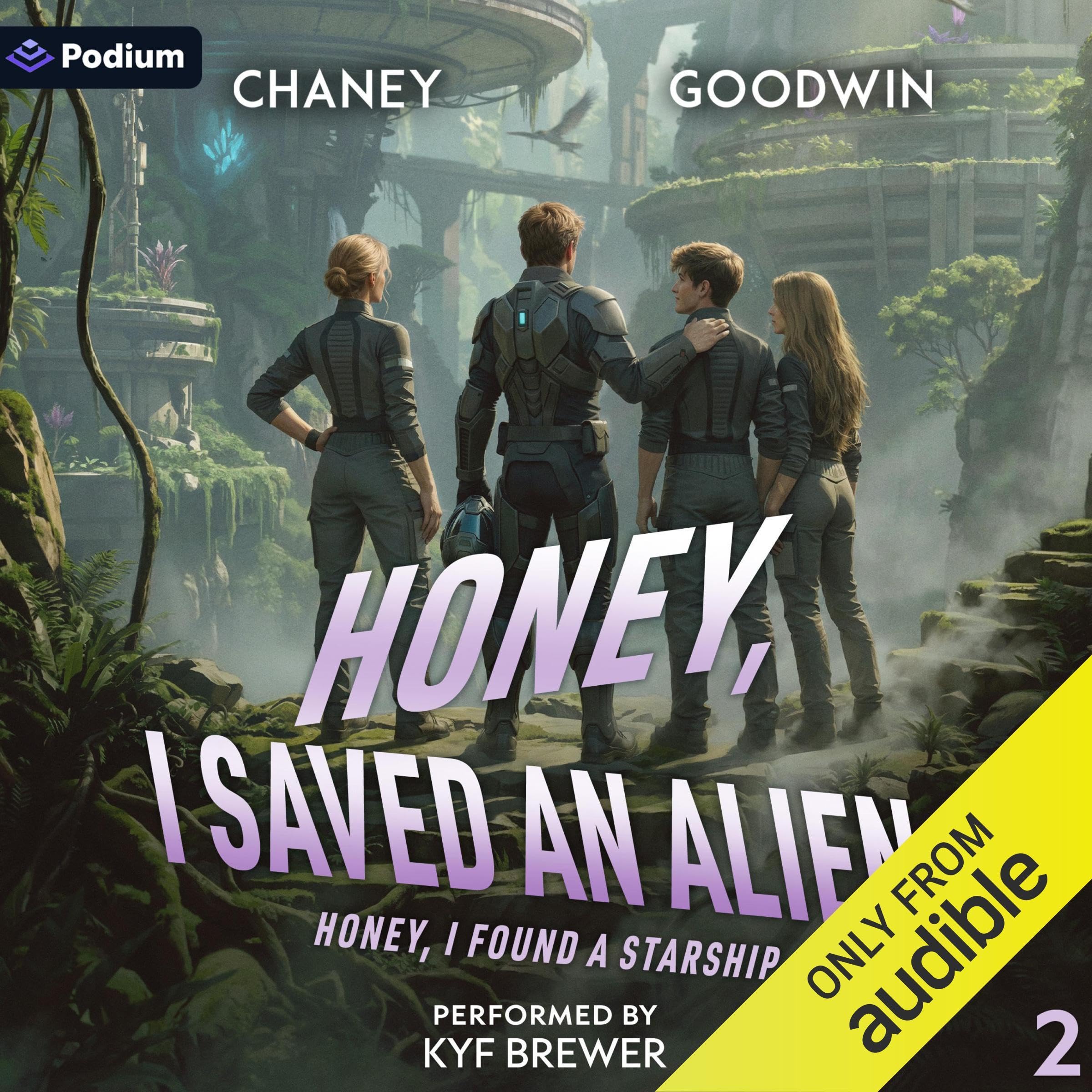 Cover art for Honey, I Saved an Alien