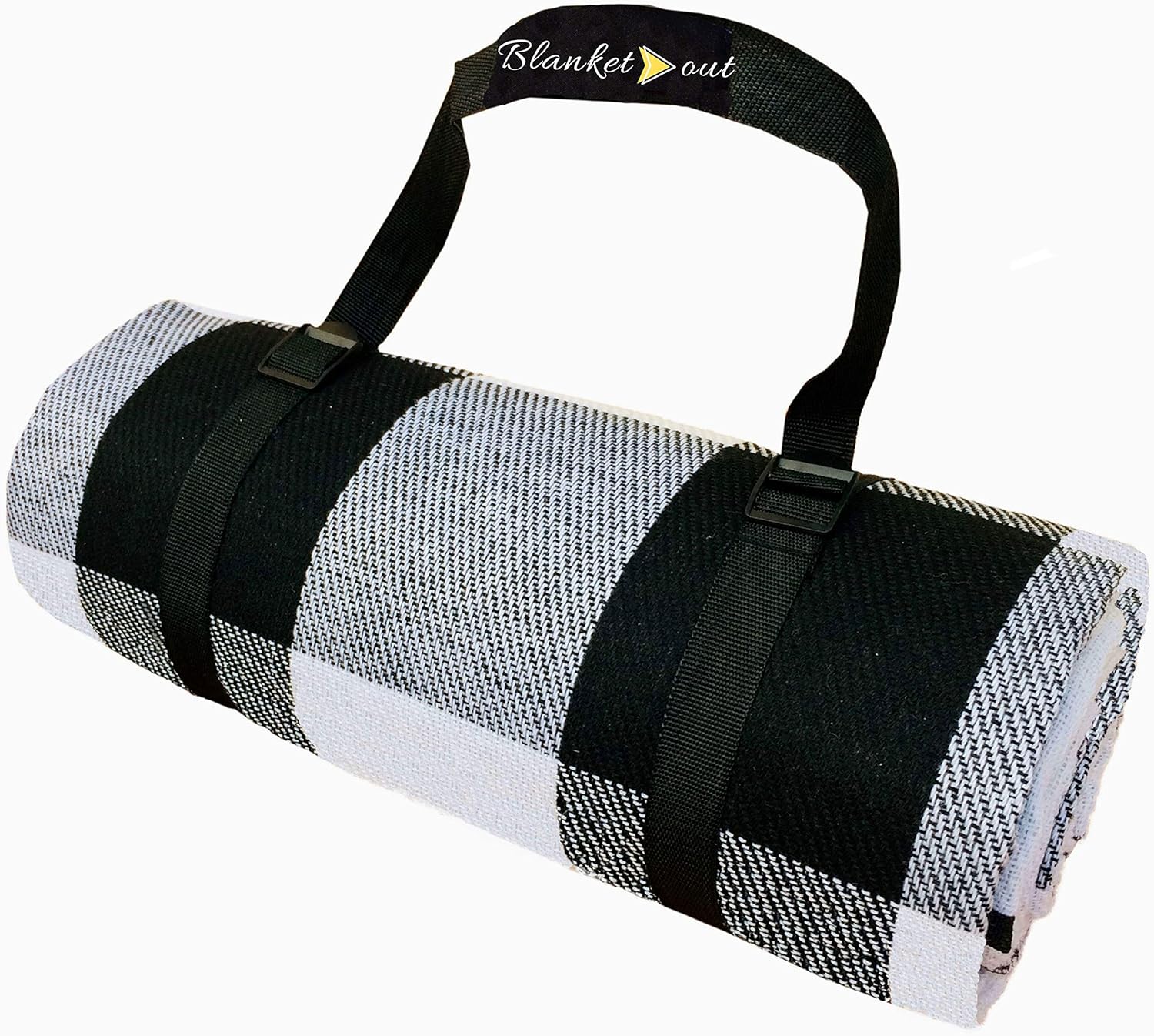 Waterproof Picnic Blanket Portable with Carry Strap, Use