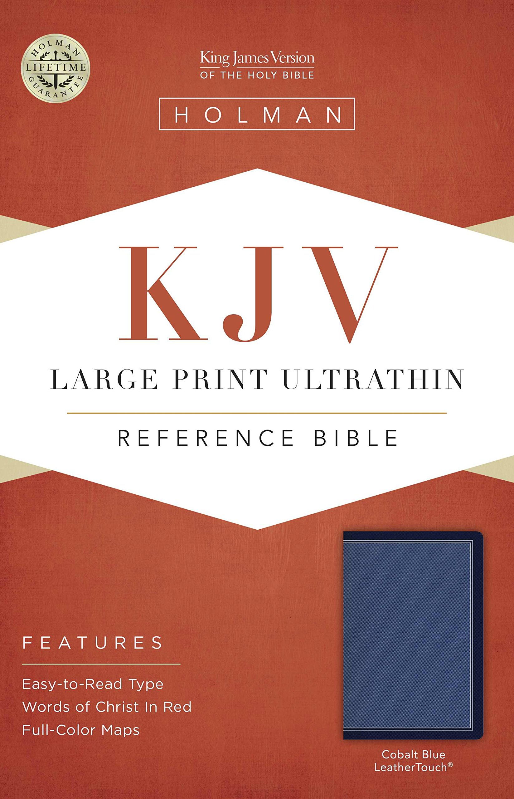 Large Print Ultrathin Reference Bible-KJV