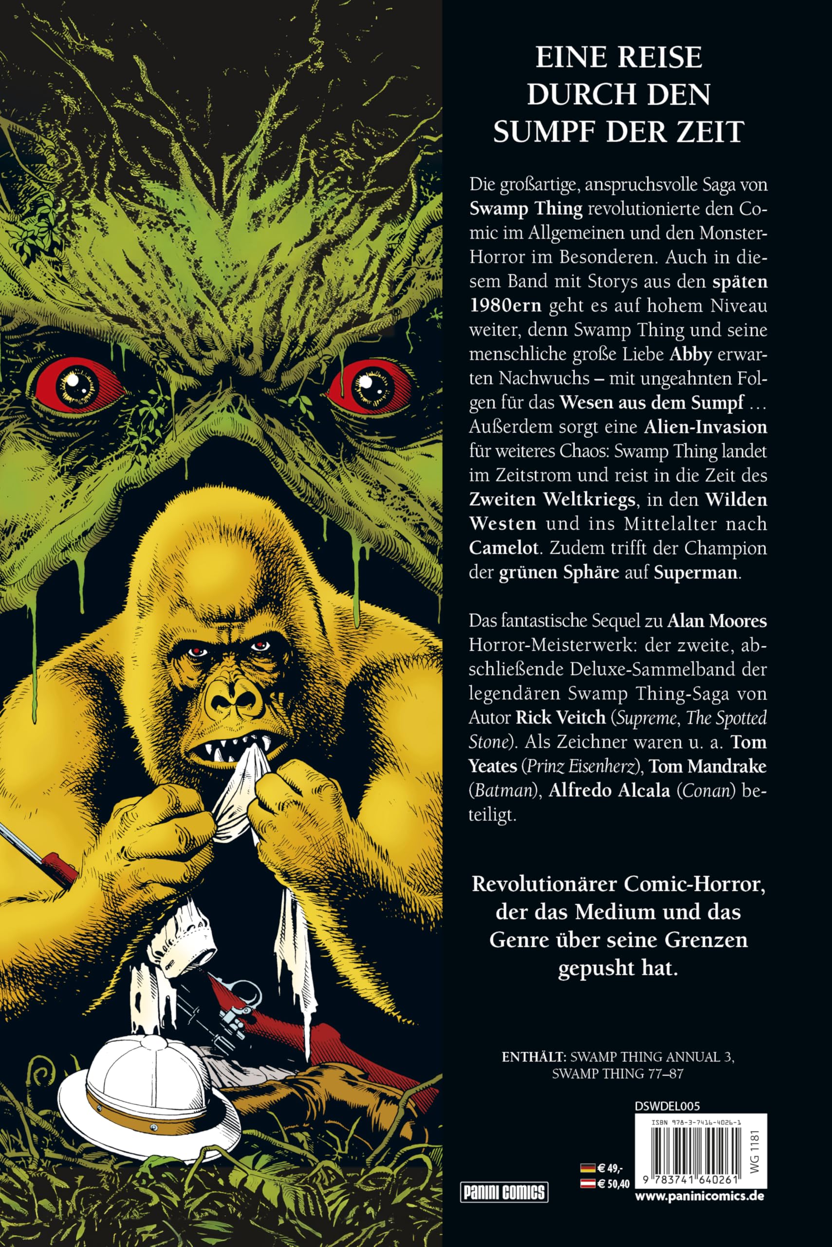 Die Saga von Swamp Thing (Deluxe Edition): Bd. 2 (von 2)