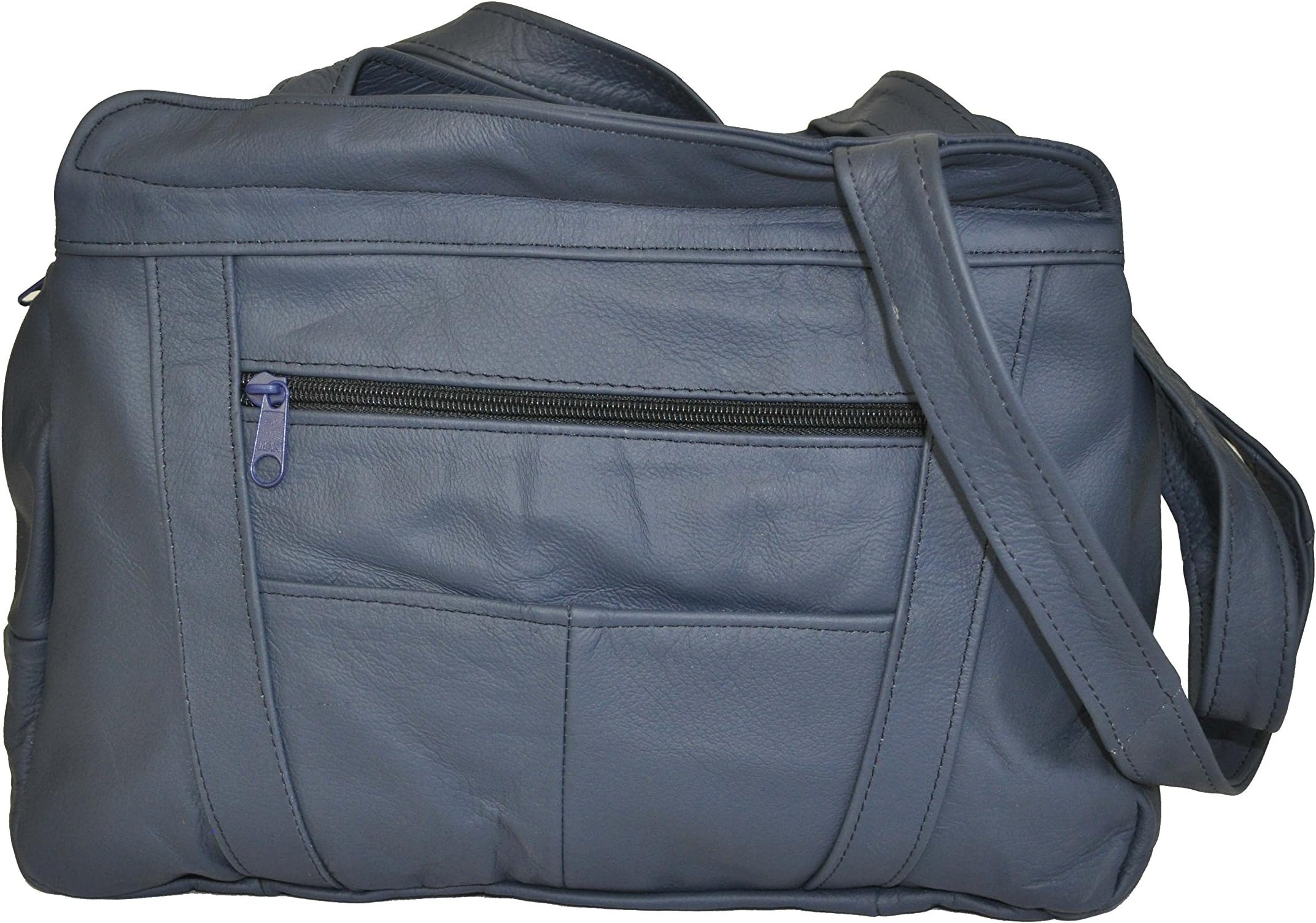 Leather Mexican Shoulder Bags (blue)