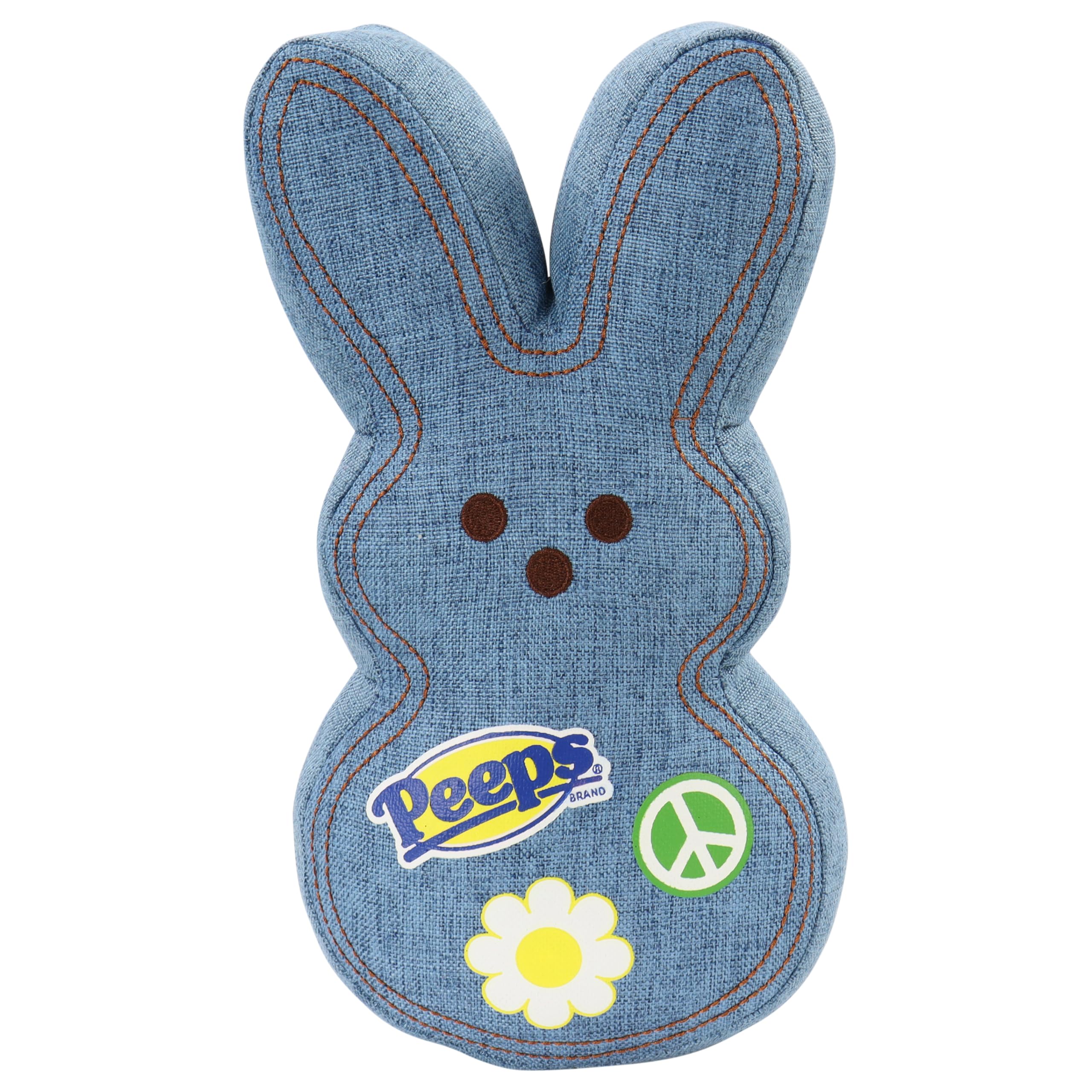 キャラクターグッズ peeps peeps Peeps Peep Easter 15in Emo Yellow Punk Rock Bunny Plush New