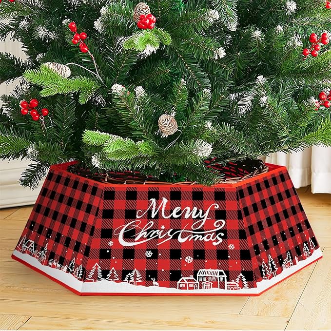 Christmas Tree Collar for Artificial Trees, Tree Collar for Pencil Tree