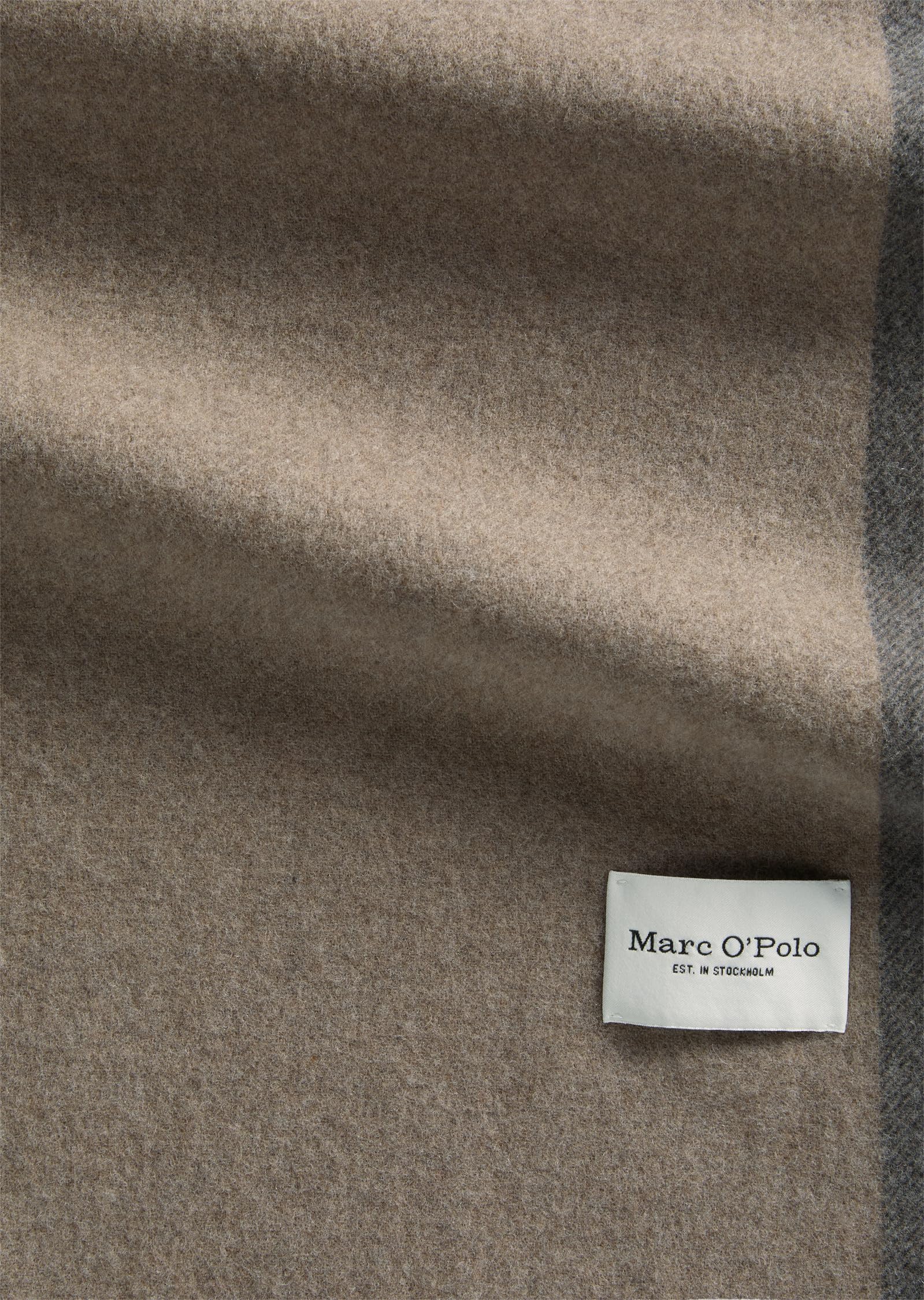 Marc O'Polo sciarpa Woven Scarf Charleston Gray marrone