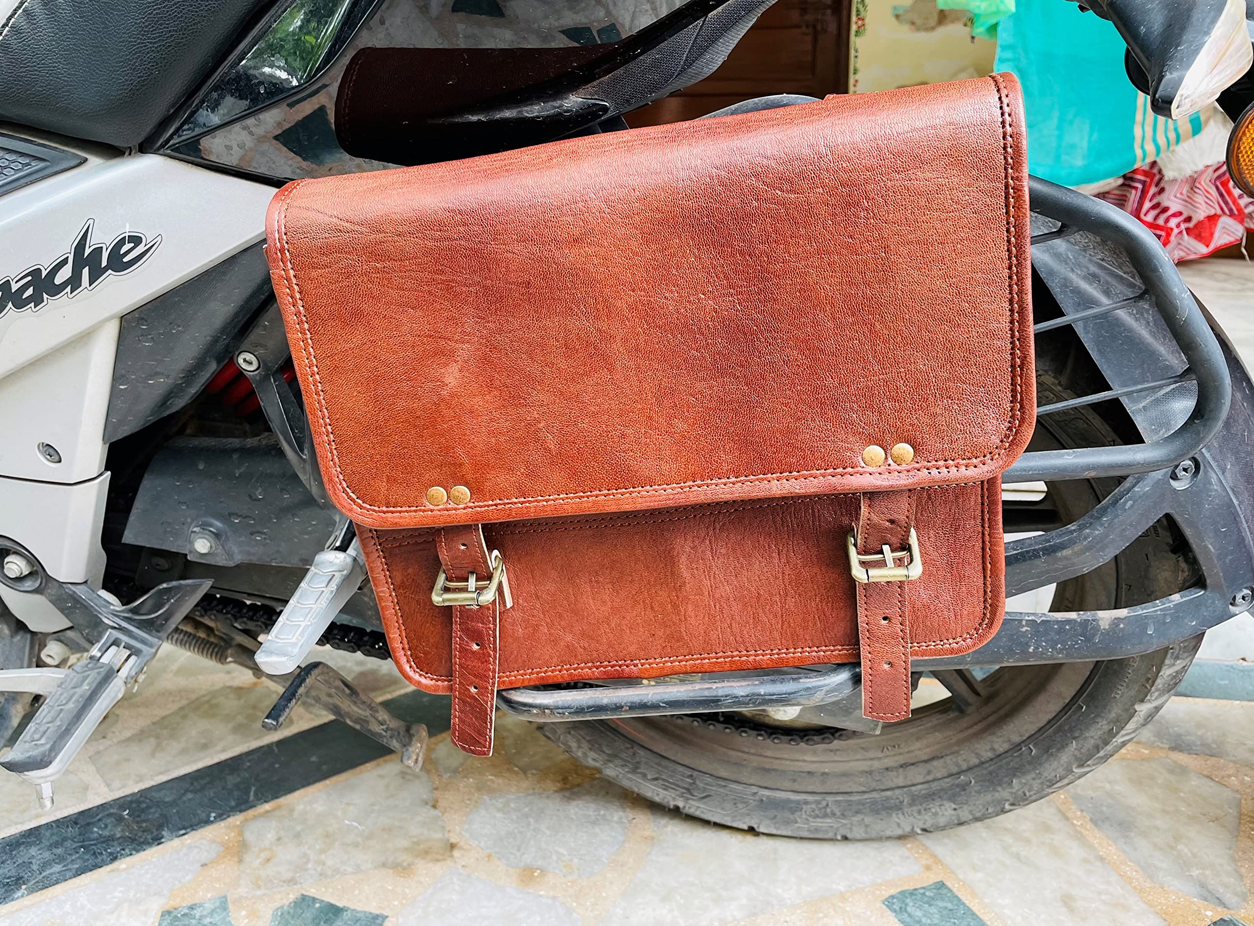 Amazon | アメリカンブルー Lサイズ 本革 ハンドメイド Amazon | アメリカンブルー Lサイズ 本革 ハンドメイド