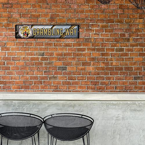 Miniatura 2 de NCAA Rico Industries Placa de calle de plástico Placa de calle de plástico de 4" x 16"