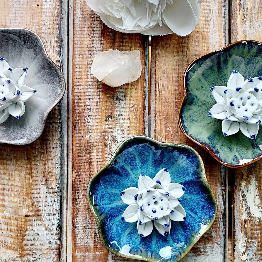 小物 Richardson Ceramic Incense Burner White Ceramic Incense Burner – Richardson Shop