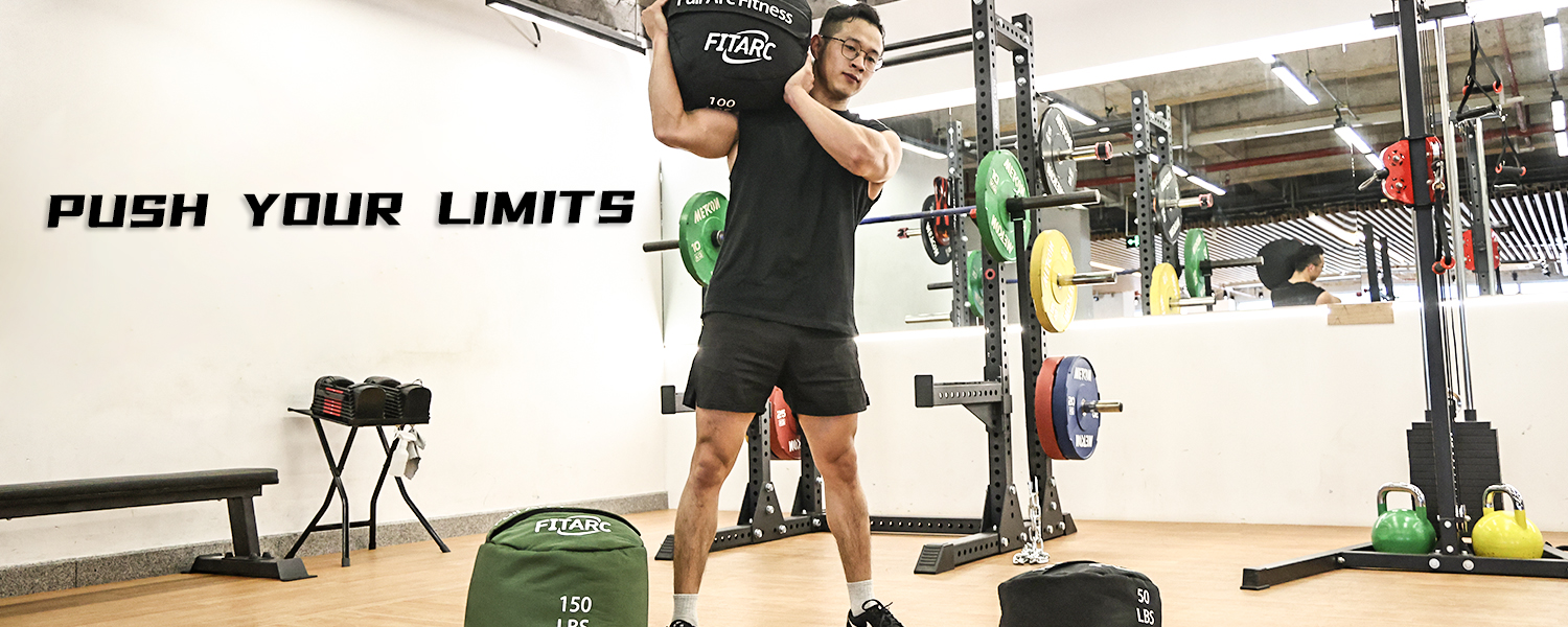 Sacco Di Sabbia Fitarc Per Allenamento - Multifunzionale, Anti-Perdita, Ideale Per Fitness, Cross Training E Sollevamento Pesi - Foto 11