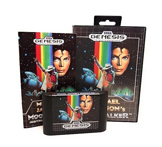 Michael Jackson's Moonwalker - Sega Genesis (Renewed)