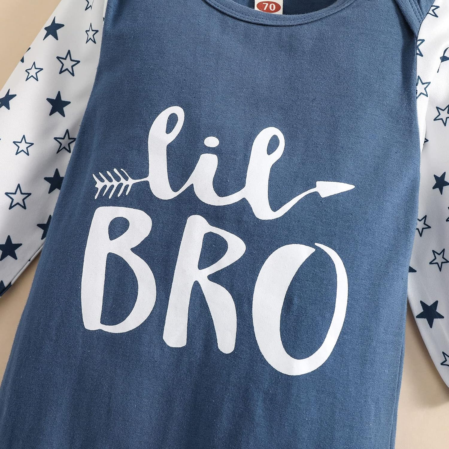 AMAWMW Newborn Baby Girl Little Sister Sleeper Gown Stripe Long Sleeve Nightgown Pajamas Gifts Stuff Essential Outfit - Image 6