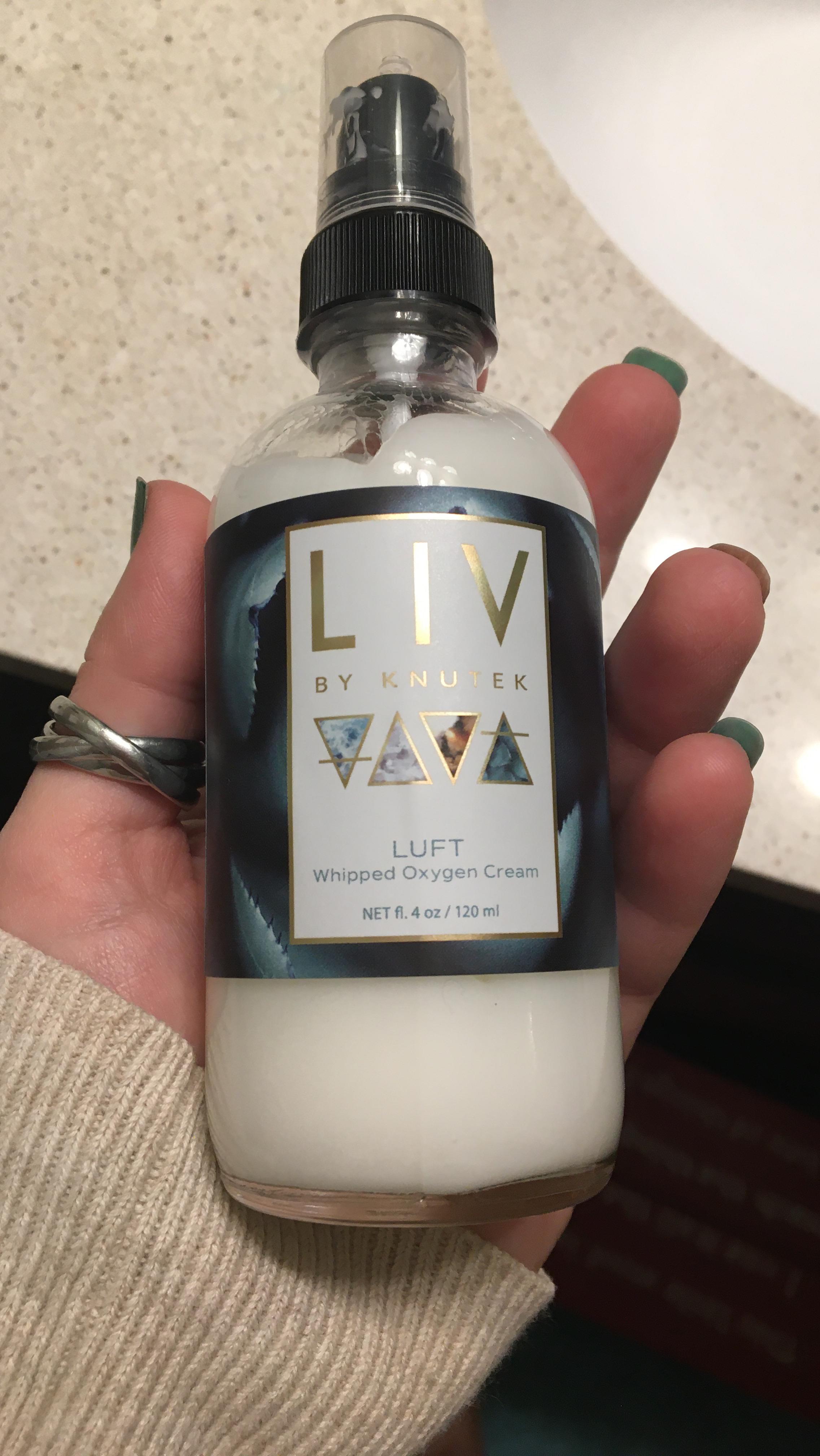 kNutek LIV by kNutek Whipped Oxygen Cream ( Luft ), 4 ounces