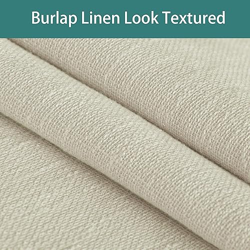 Miniatura 6 de LORDTEX - Cortinas opacas con textura de lino y arpillera