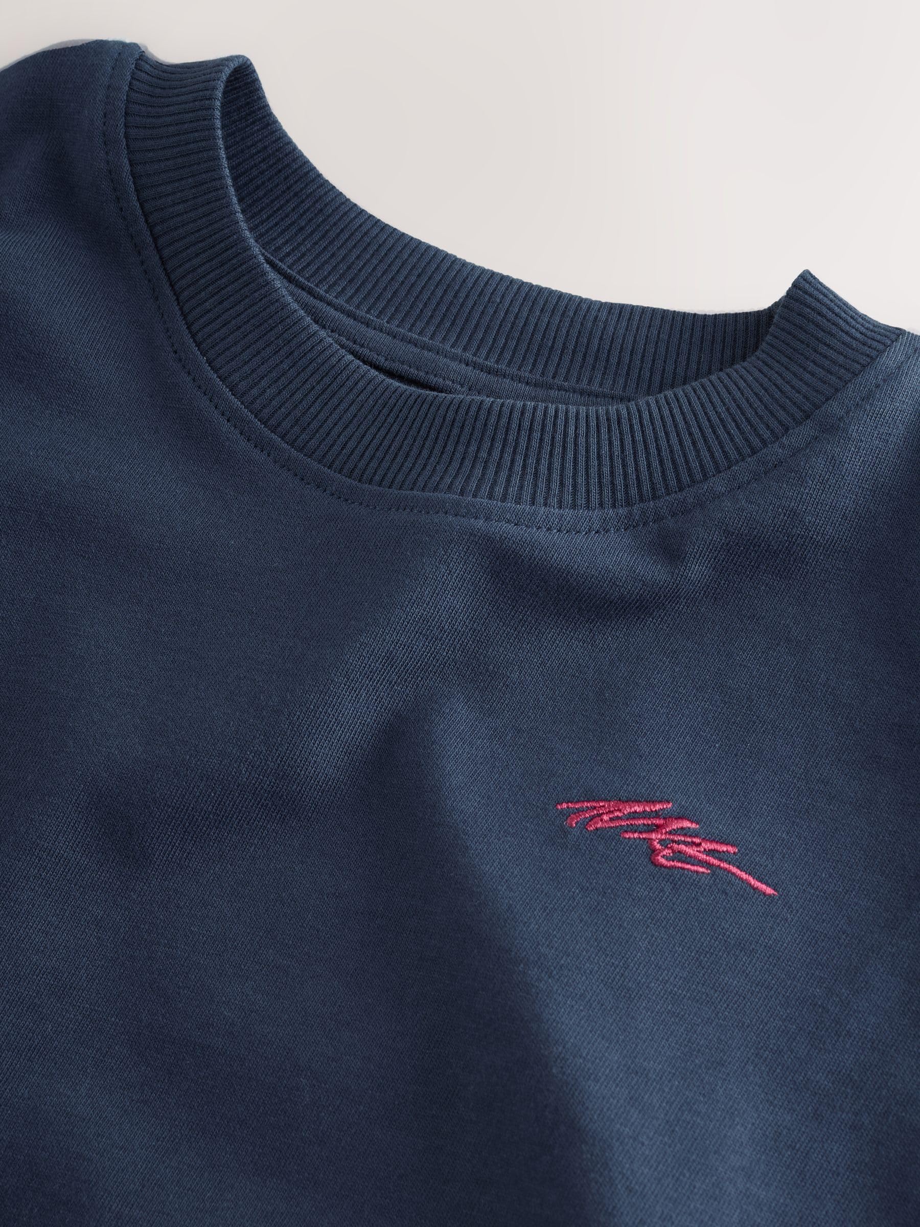 NEXT Garçon T-Shirt imprimé à Manches Courtes et Logo, Lot de 4
