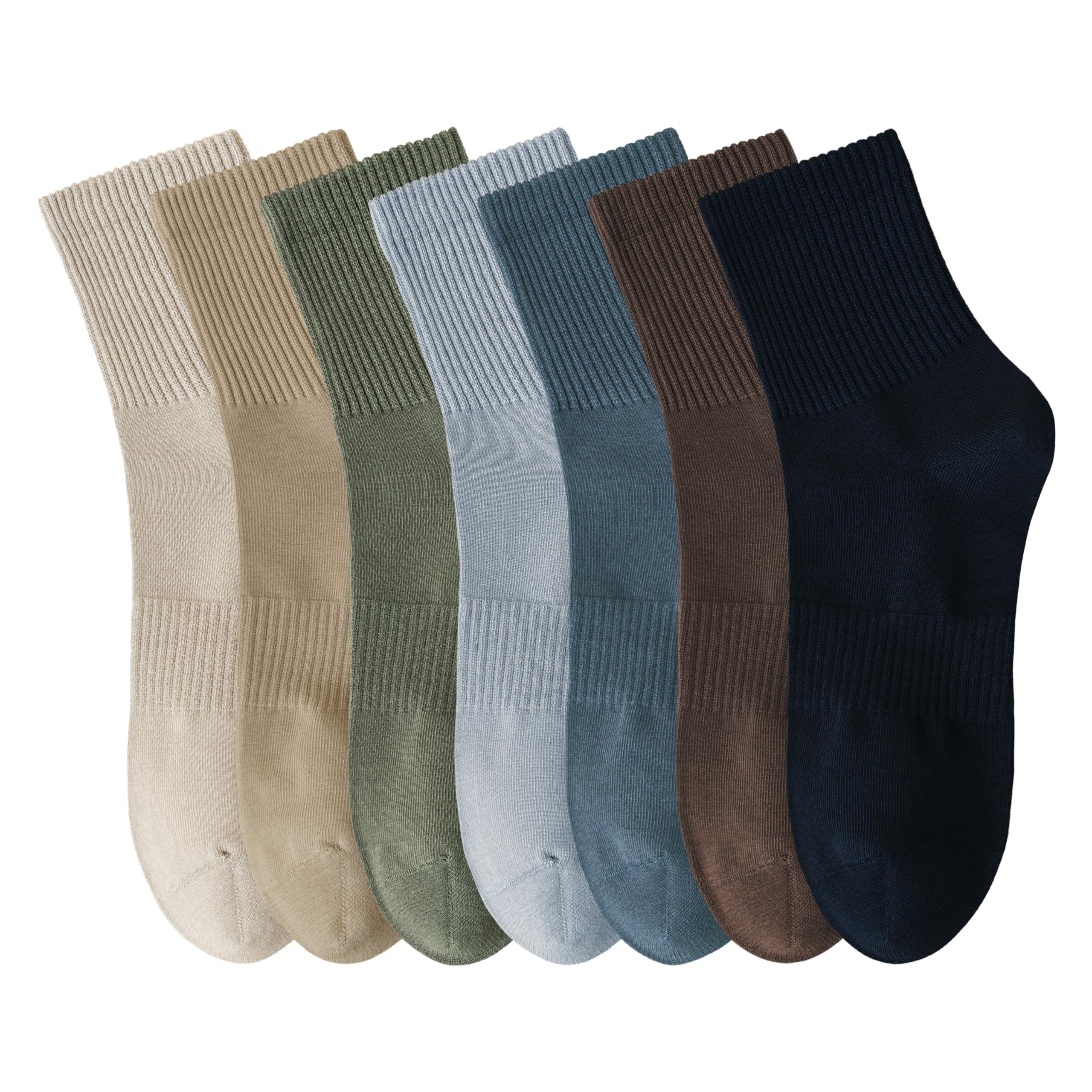 Women's Cotton Quarter Crew Socks