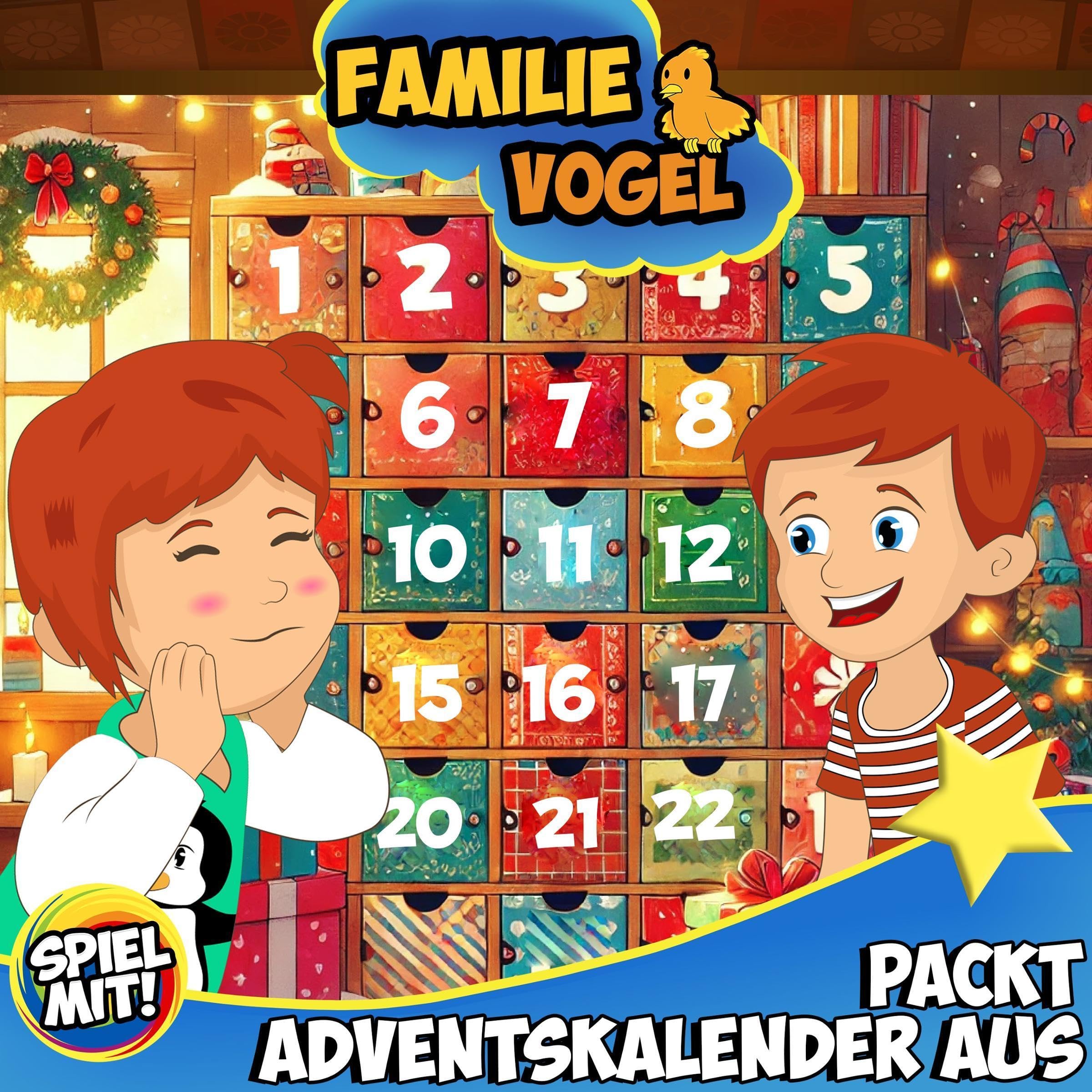 Cover art for Familie Vogel packt Adventskalender aus