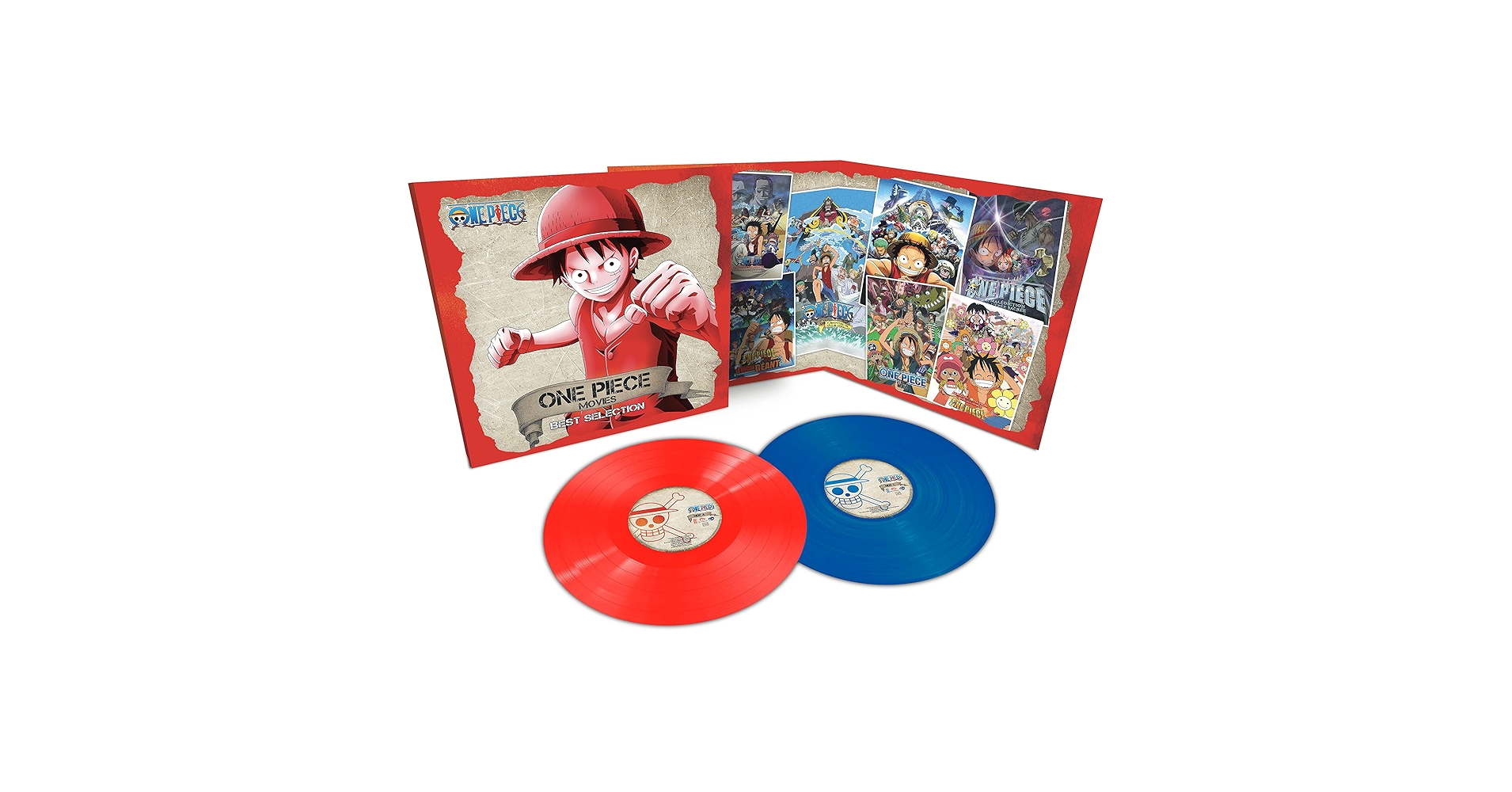 One Piece Movies Best Selection (レッド＆ブルー One Piece Movies Best Selection (Red & Blue Vinyl Edition/2