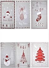 Zambaiti Weihnachts-Geschirrtücher, 12 Stück.