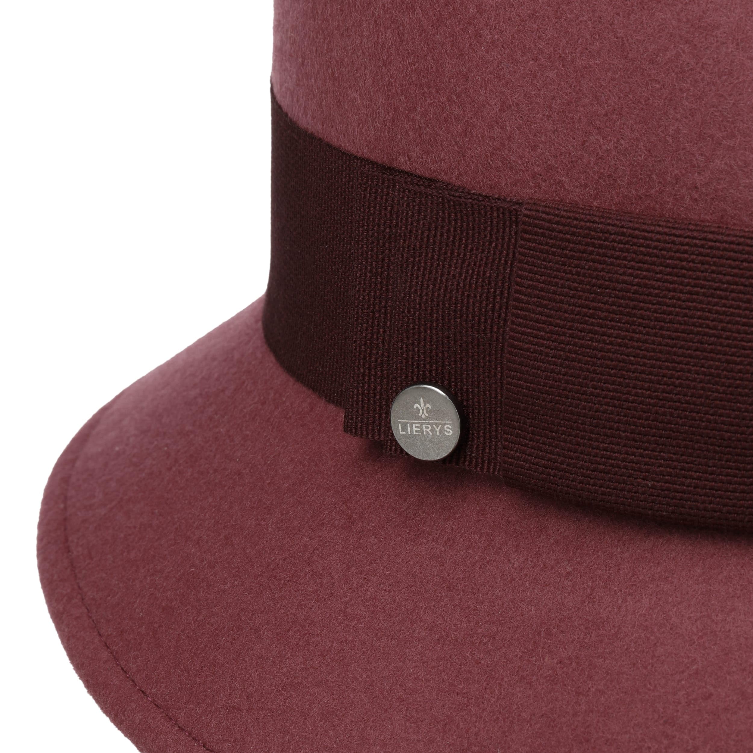 LIERYS Damenhut Filzhut Ripsband Made in Italy Sommer Winter