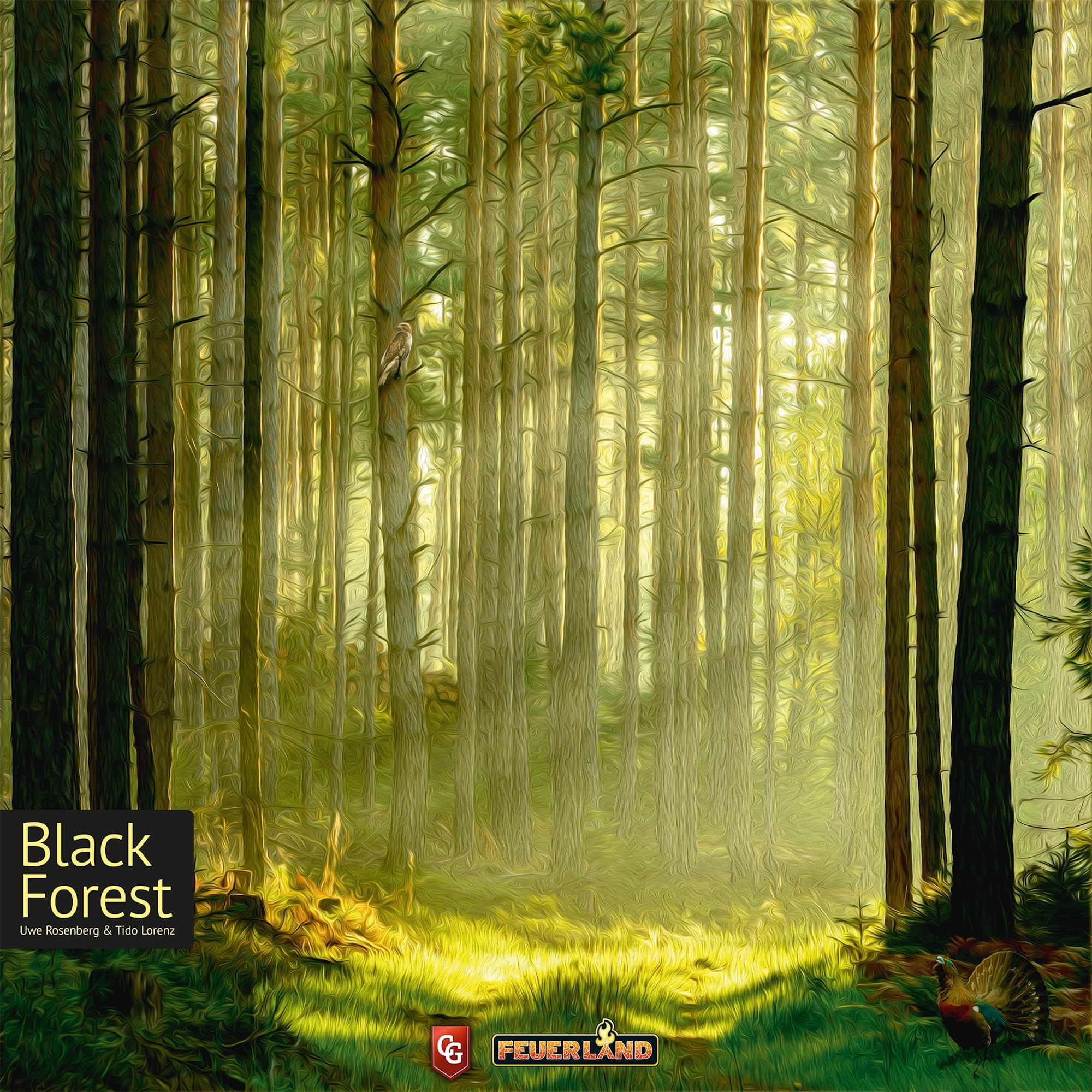 Black Forest – Strategiespiel von Feuerland für 1–4 Spieler ab 14 Jahren – Taktik, Intrigen und Machtkämpfe im Schwarzwald