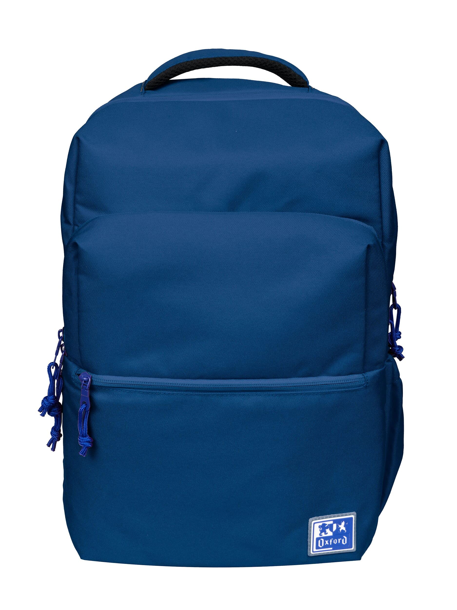 Oxford B-Ready, Mochila Escolar Unisex, 18 L, 42 m, Bolsillo Acolchado para Portátil, Poliéster Reciclado RPET