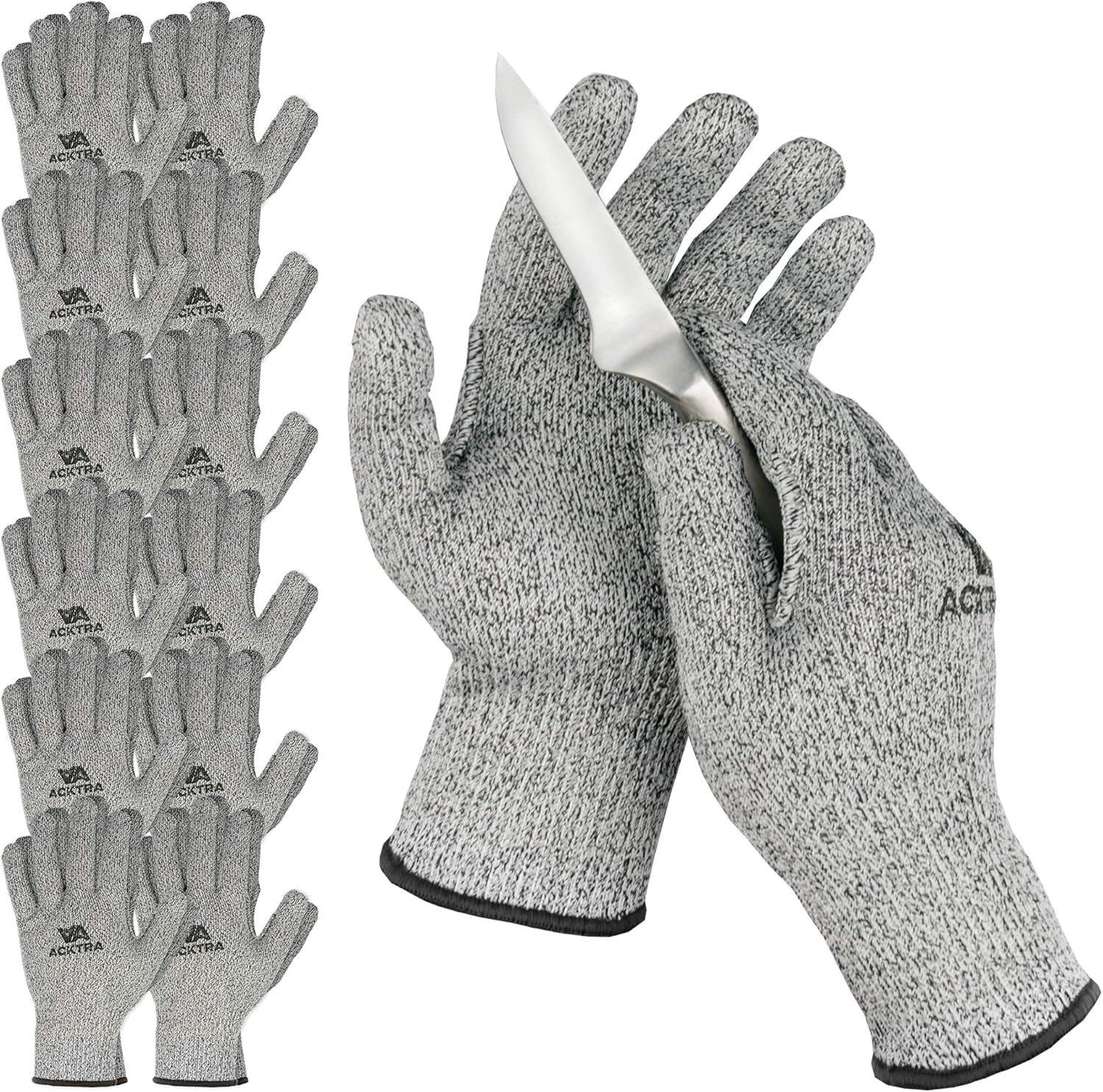 ACKTRA Level 5 Cut Resistant Safety Gloves