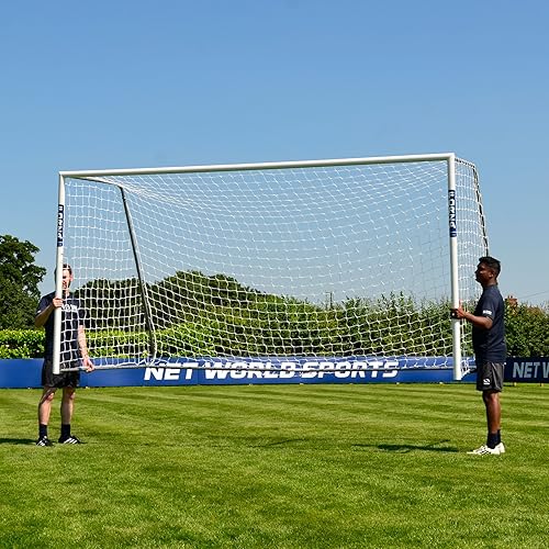 Miniatura 7 de FORZA Porterías de fútbol de aluminio 11 tamaños  Postes de portería de fútbol profesional *Las redes de portería utilizadas por la MLS y los clubes