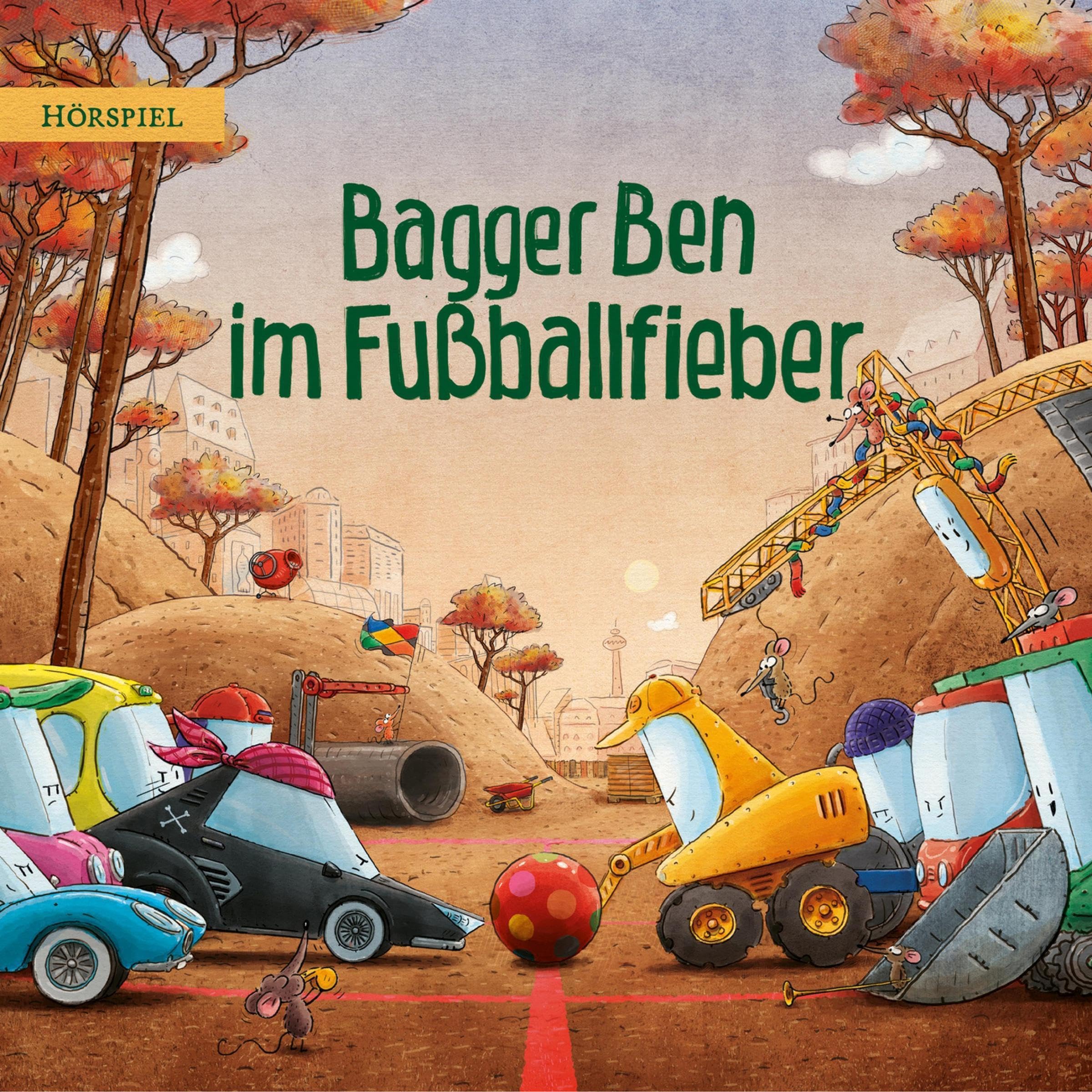 Bagger Ben im Fußballfieber