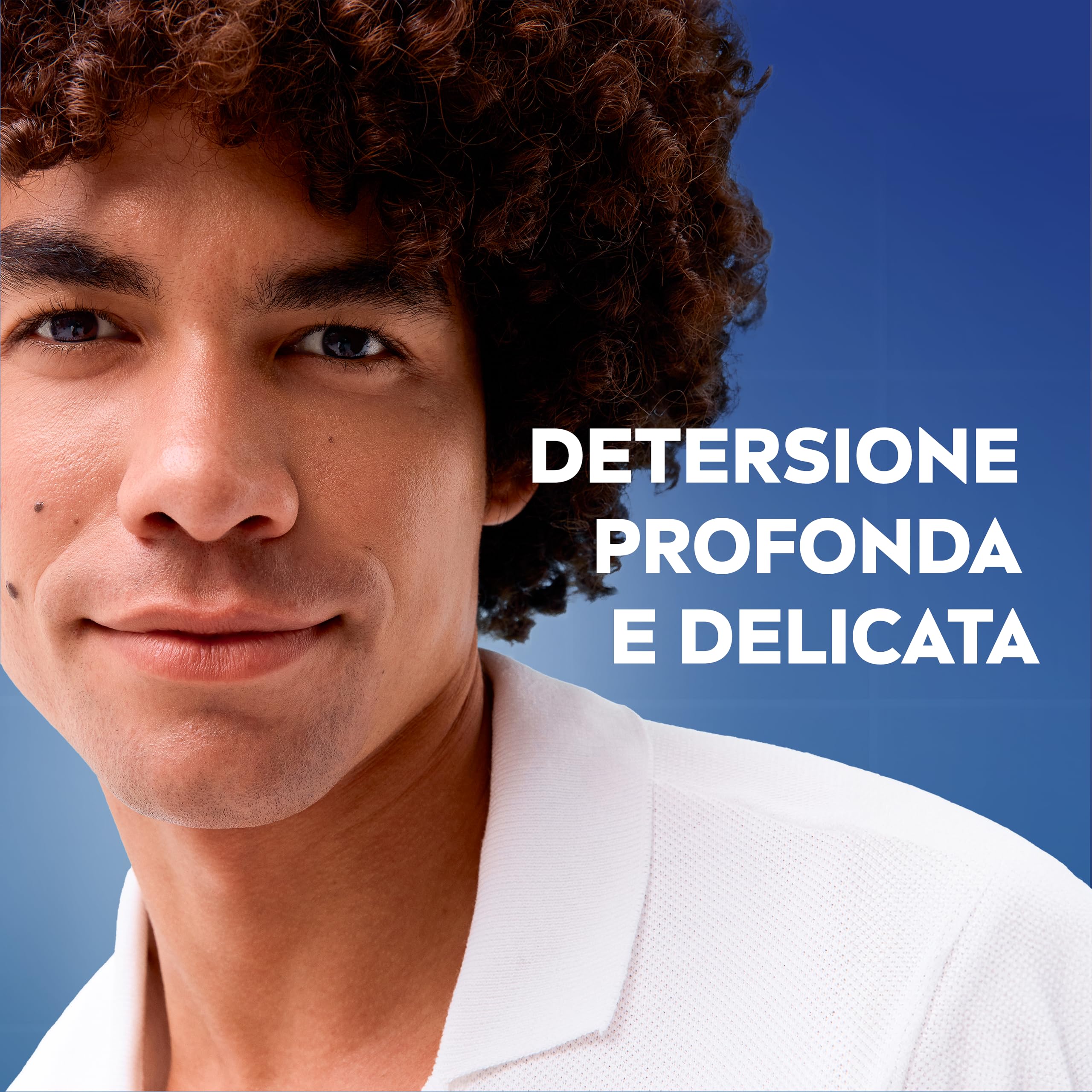 NIVEA MEN Sensitive Gel Detergente Viso XXL 150 ml, Detergente viso uomo in maxi formato per 5x protezione dalle irritazioni, Skincare uomo con Complesso VitaminPRO idratante per pelli sensibili
