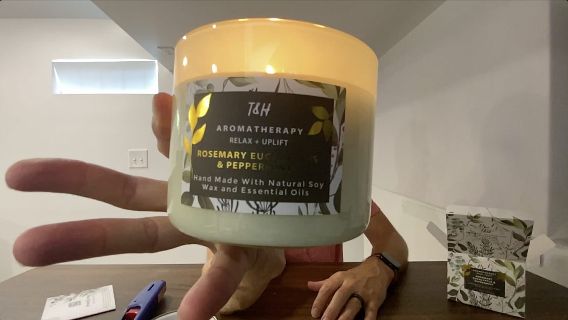 BEST Aromatherapy Candles? | Rosemary Eucalyptus Peppermint