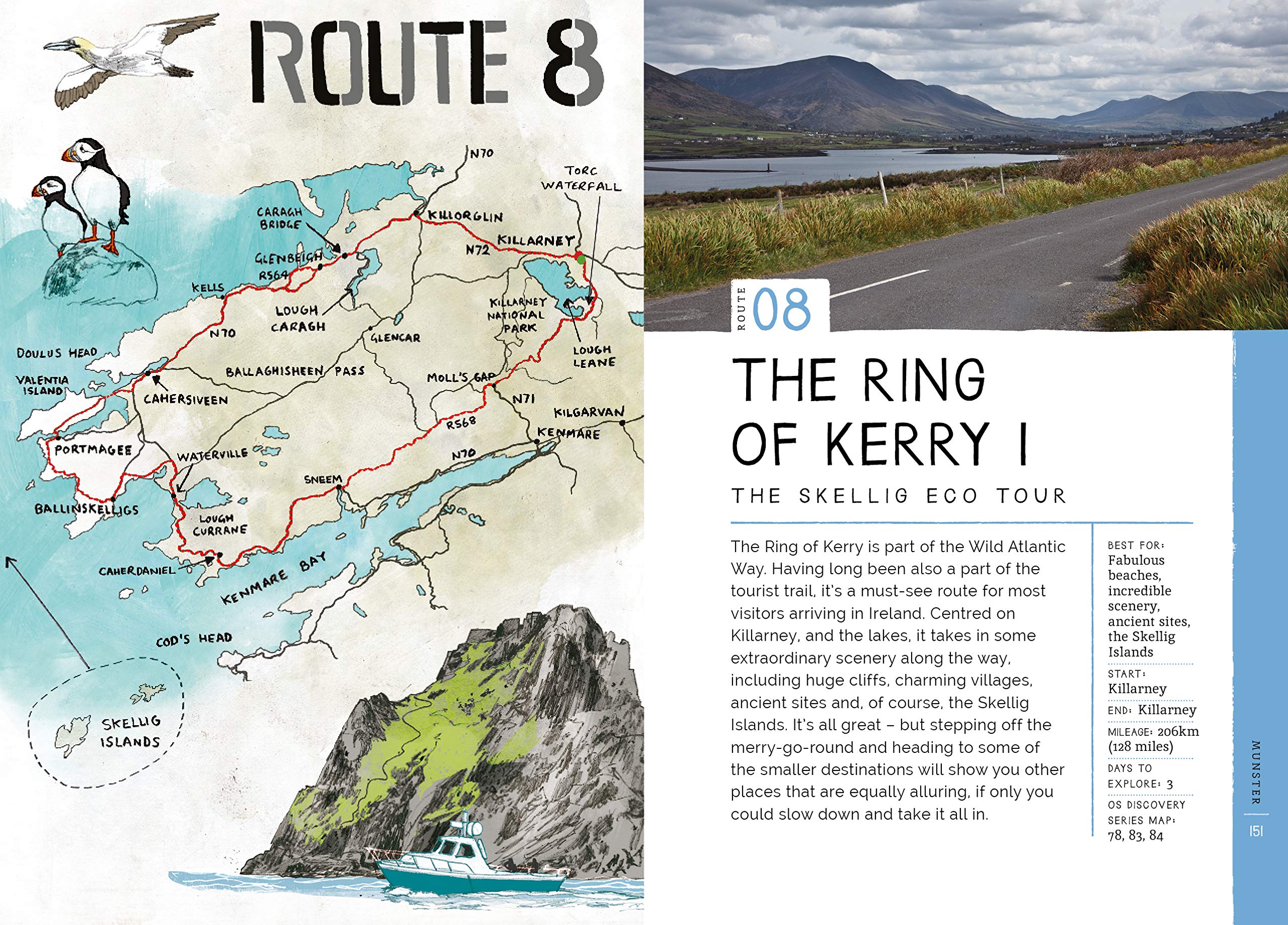 Take the Slow Road - Ireland: Inspirational Journeys Round Ireland by Camper Van and Motorhome [Lingua Inglese]