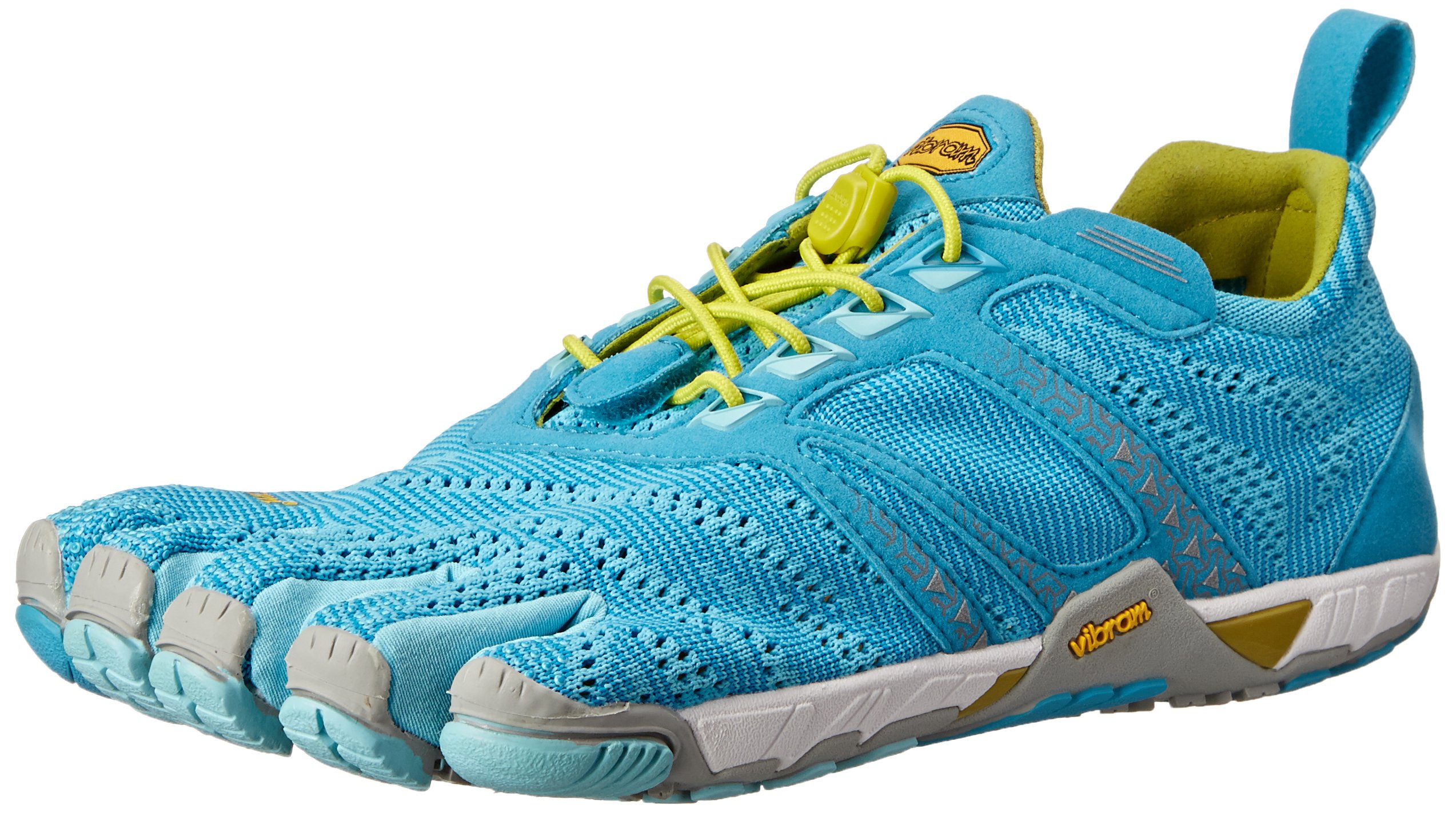 Vibram Five Fingers Women's Kmd Evo Multisport Outdoor Shoes, Multicoloured Light Blue Grey Yellow, 4.5 UK