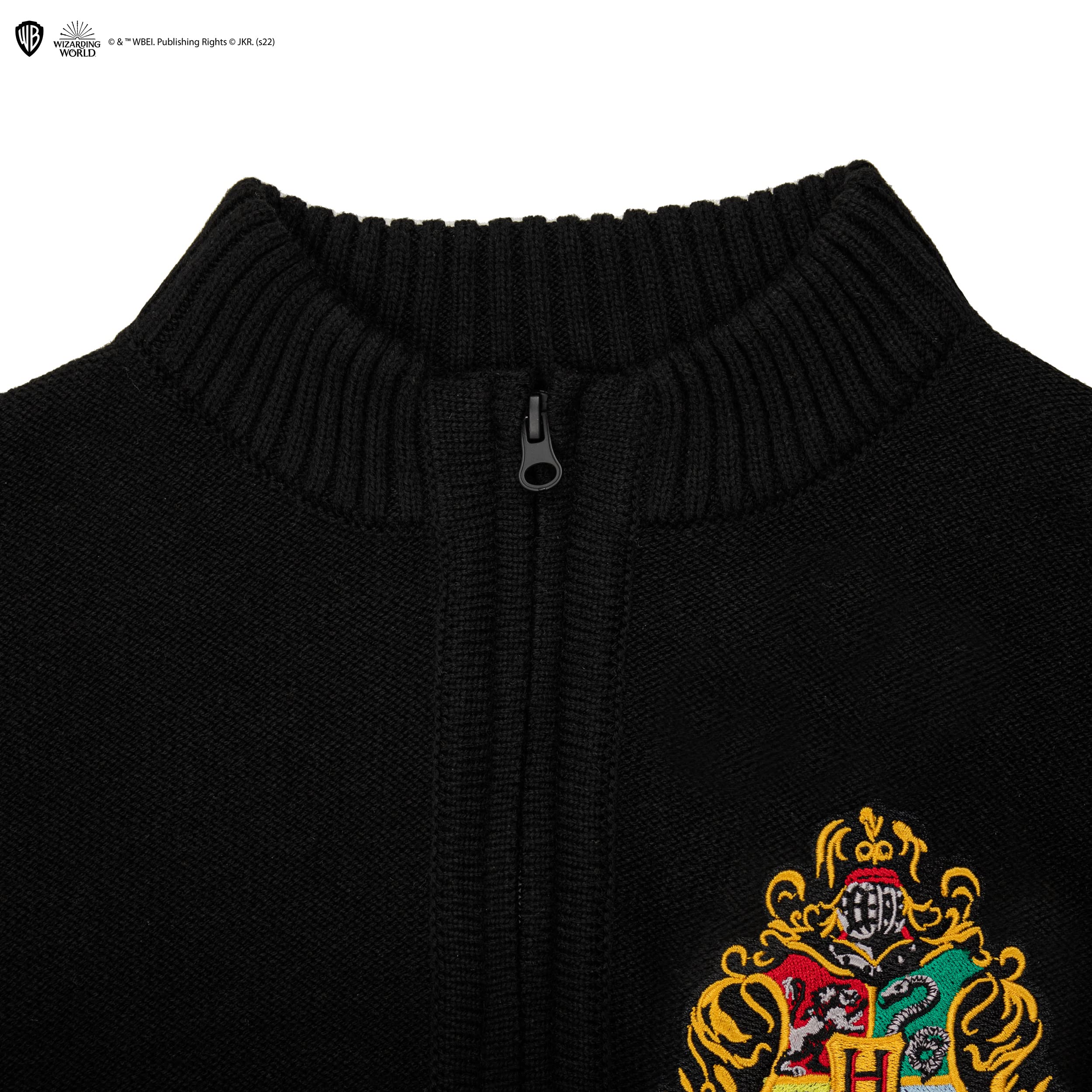 Cinereplicas Harry Potter - Pull à Fermeture éclair intégrale Poudlard - Licence Officielle